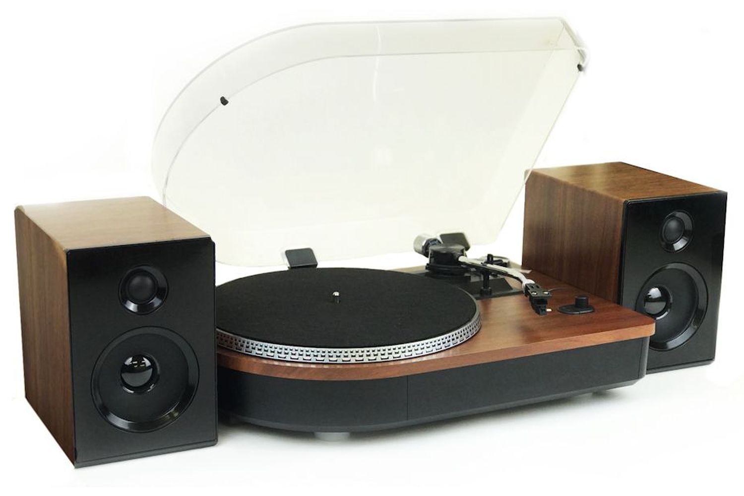 Steepletone Camden Record Player with Speakers