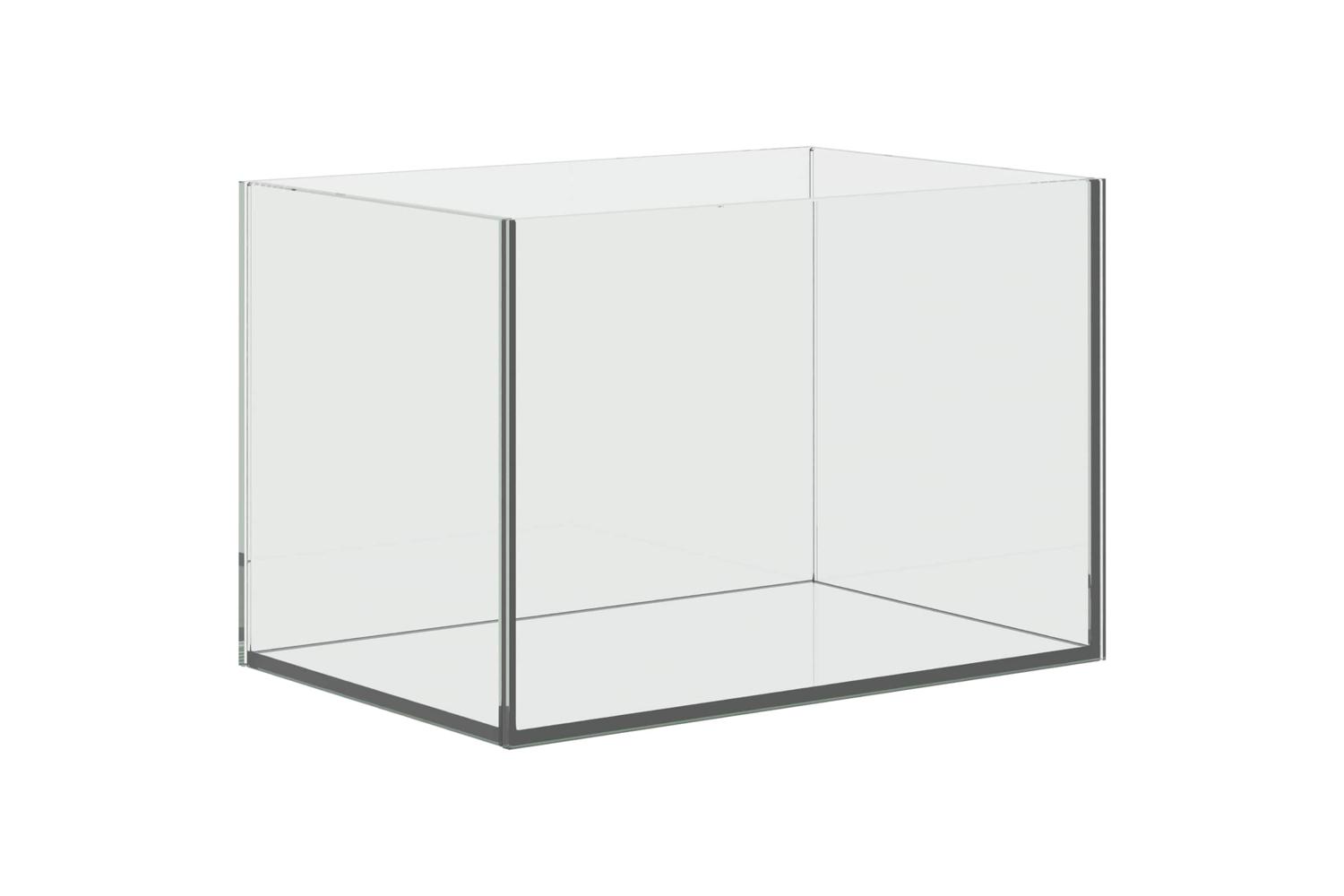 Vidaxl Aquarium With Storage Transparent 30 X 20 X 20 Cm Glass