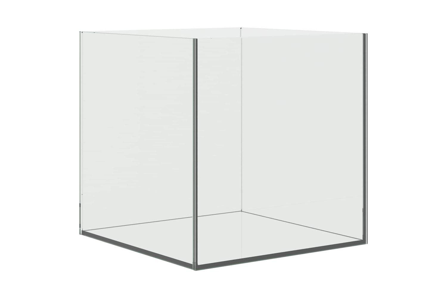 Vidaxl Aquarium With Storage Transparent 30 X 30 X 30 Cm Glass