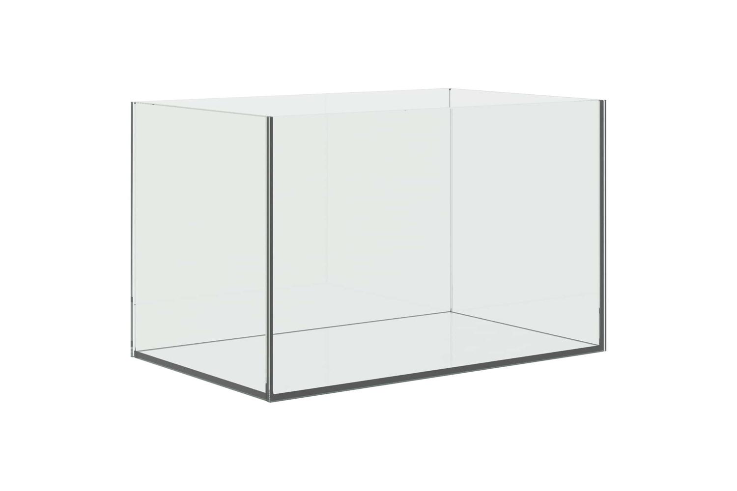 Vidaxl Aquarium With Storage Transparent 40 X 25 X 25 Cm Glass