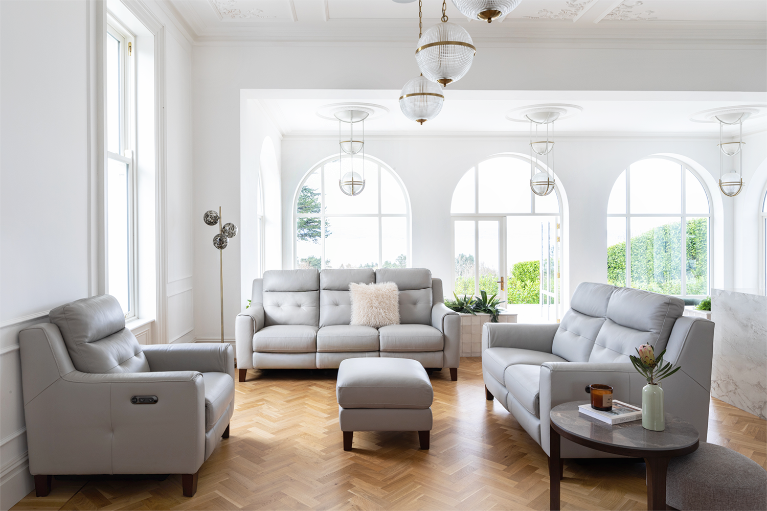 Estel Armchair | Power Recliner | Dove