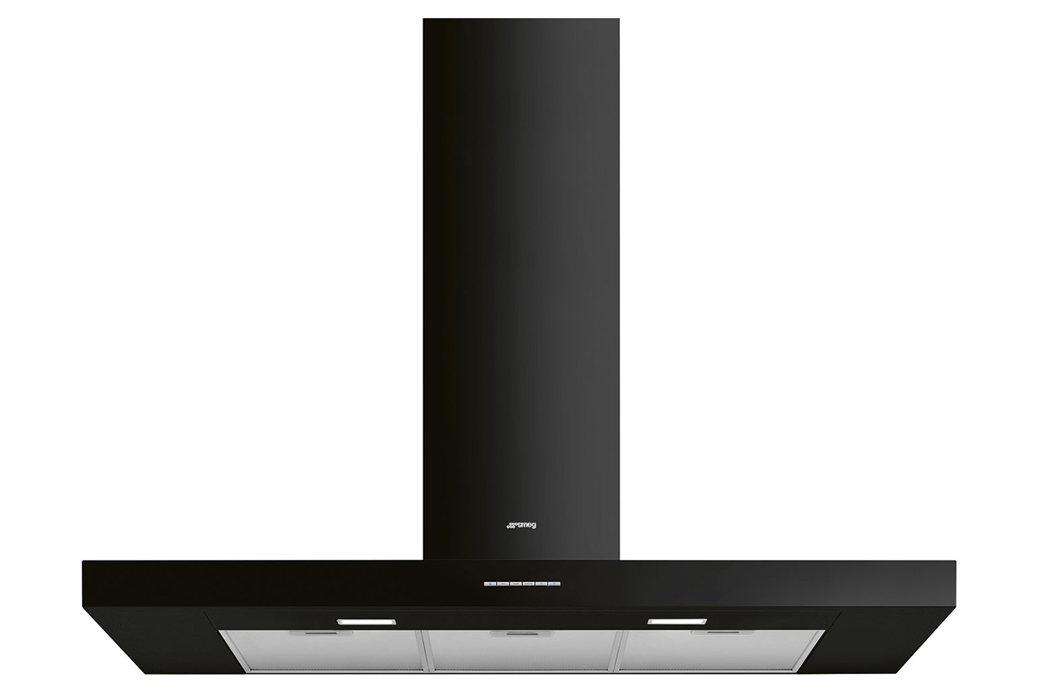 Smeg 110cm Universal Chimney Cooker Hood | KBT110BL | Black