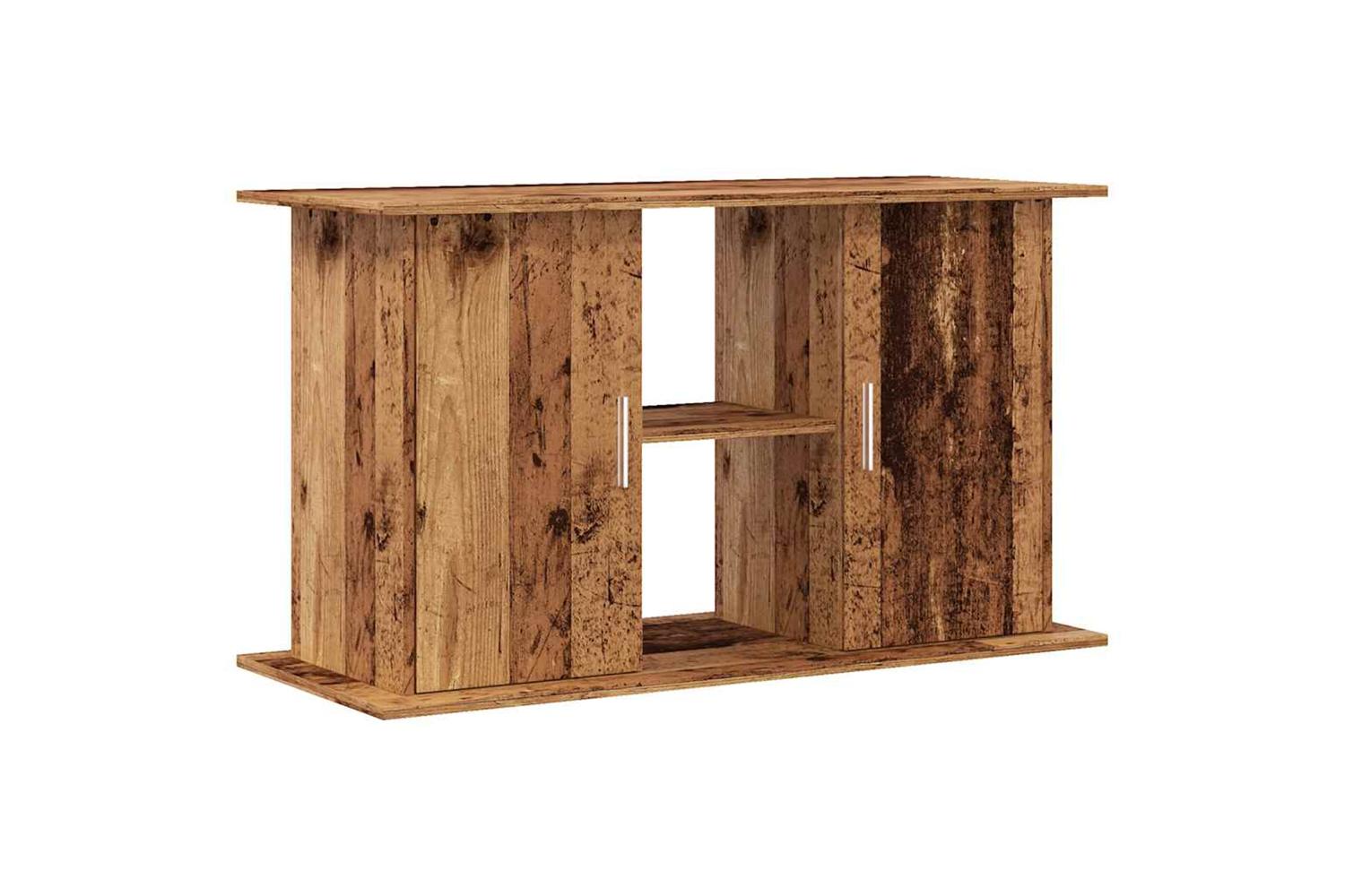 Vidaxl Aquarium Stand Old Wood 101x41x58 Cm Engineered Wood