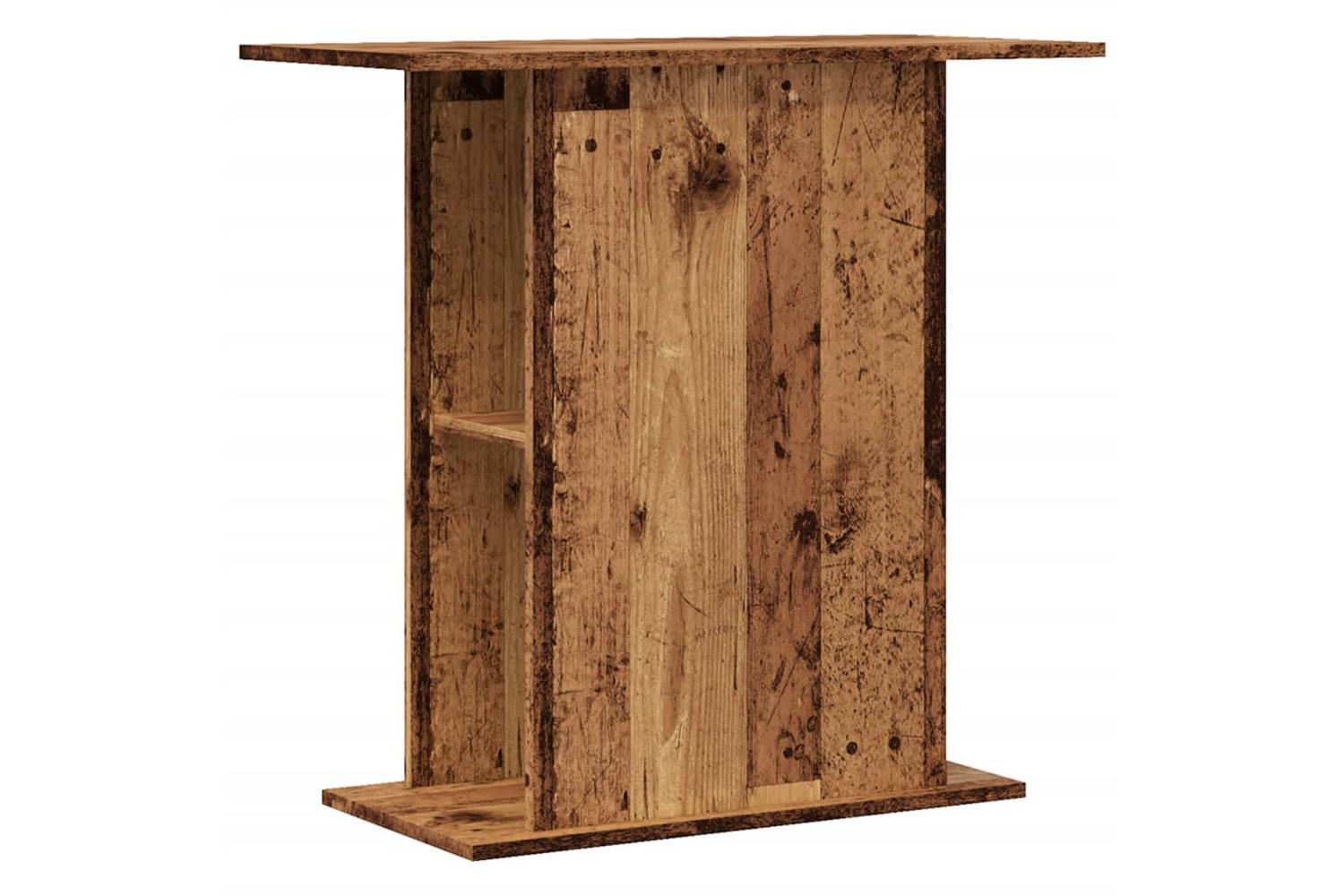 Vidaxl Aquarium Stand Old Wood 36x75x725 Cm Engineered Wood