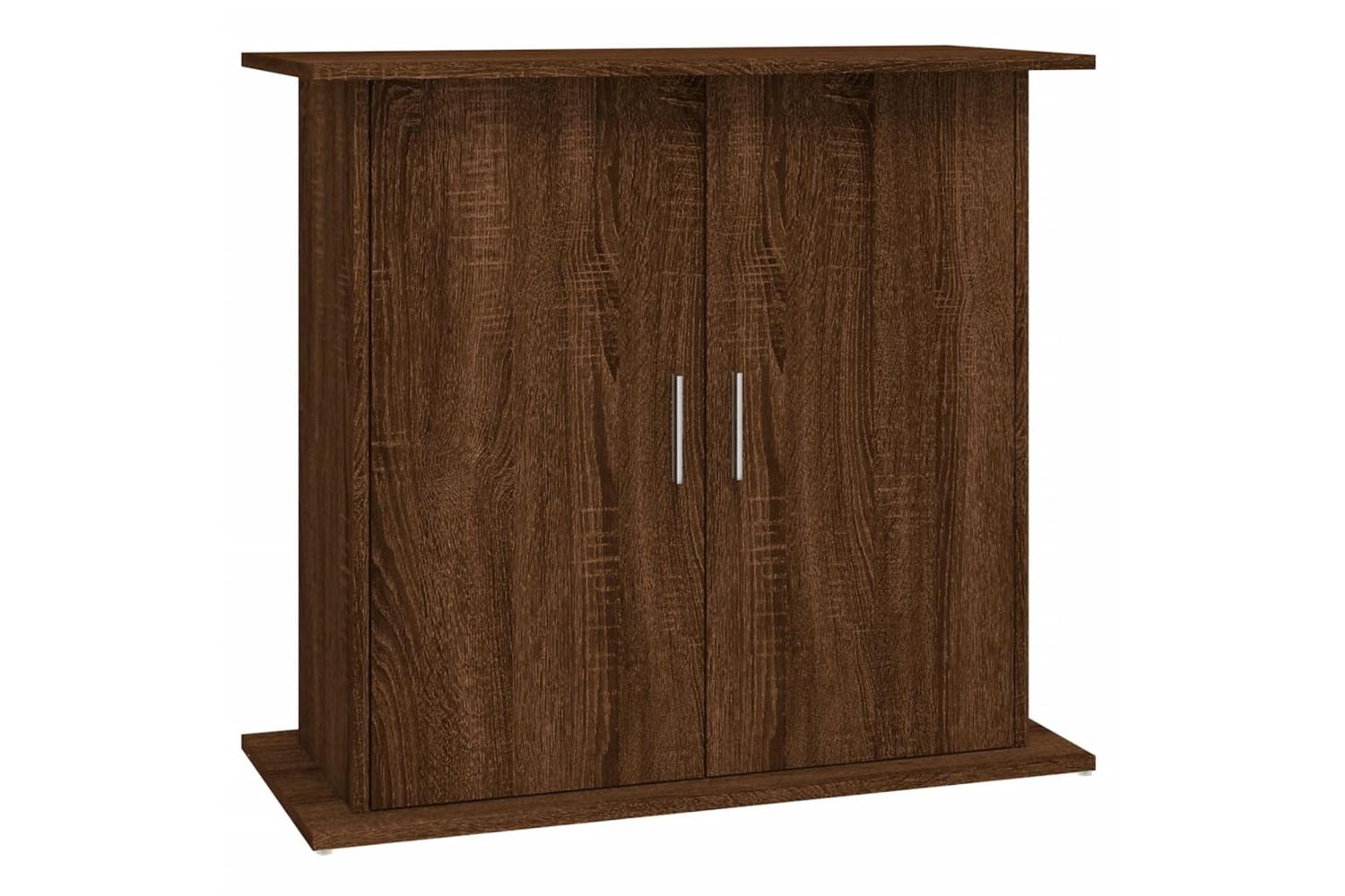 Vidaxl Aquarium Stand Brown Oak 81x36x73 Cm Engineered Wood