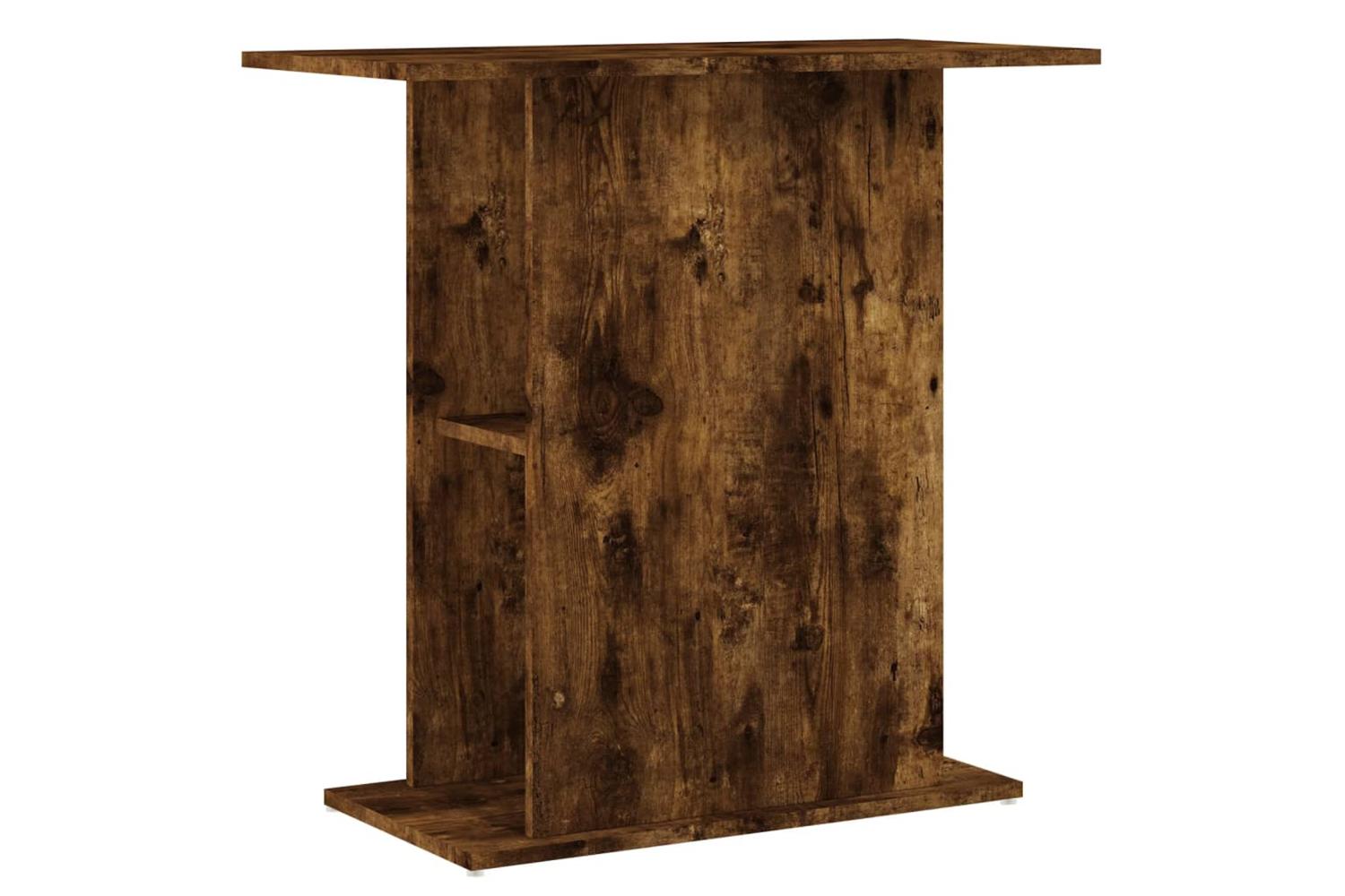 Vidaxl Aquarium Stand Smoked Oak 75x36x725 Cm Engineered Wood