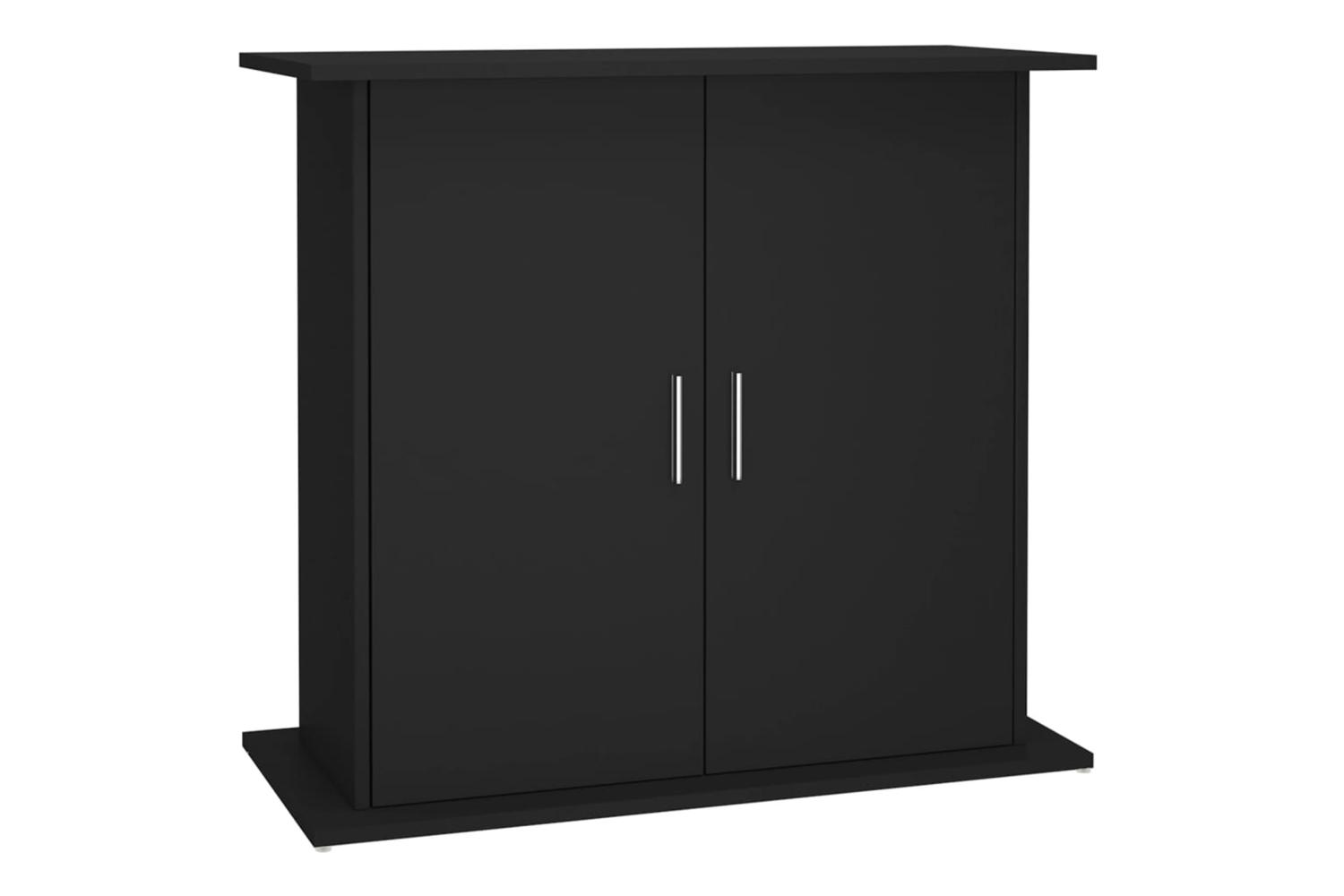 Vidaxl Aquarium Stand Black 81x36x73 Cm Engineered Wood