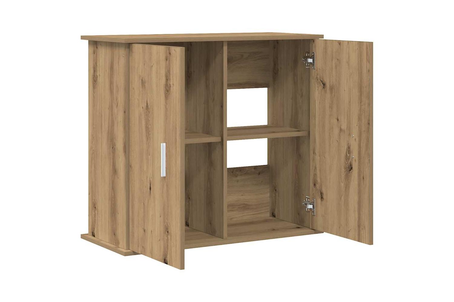 Vidaxl Aquarium Stand Artisan Oak 81x36x73 Cm Engineered Wood