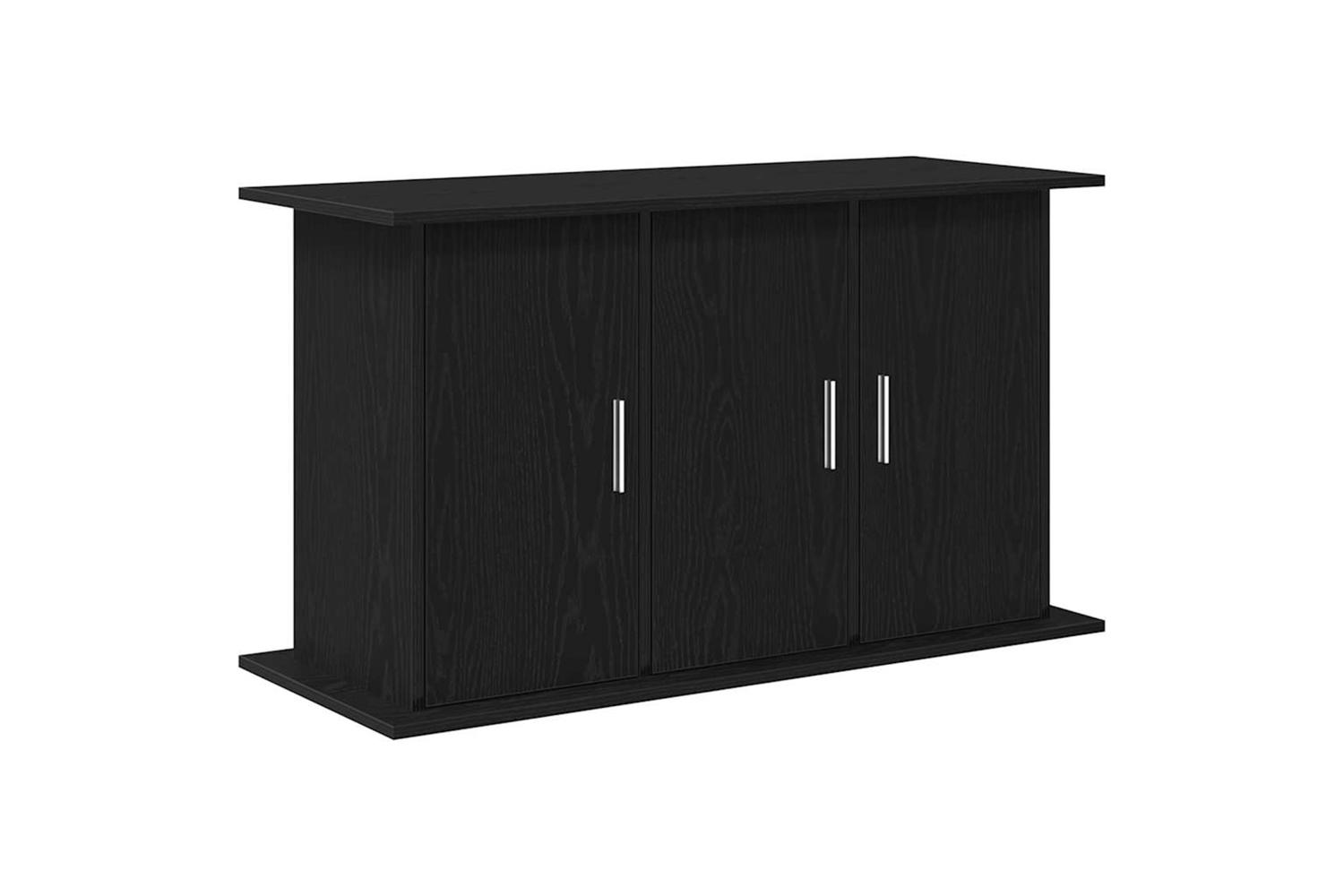 Vidaxl Aquarium Stand Black Oak 101x41x58 Cm Engineered Wood