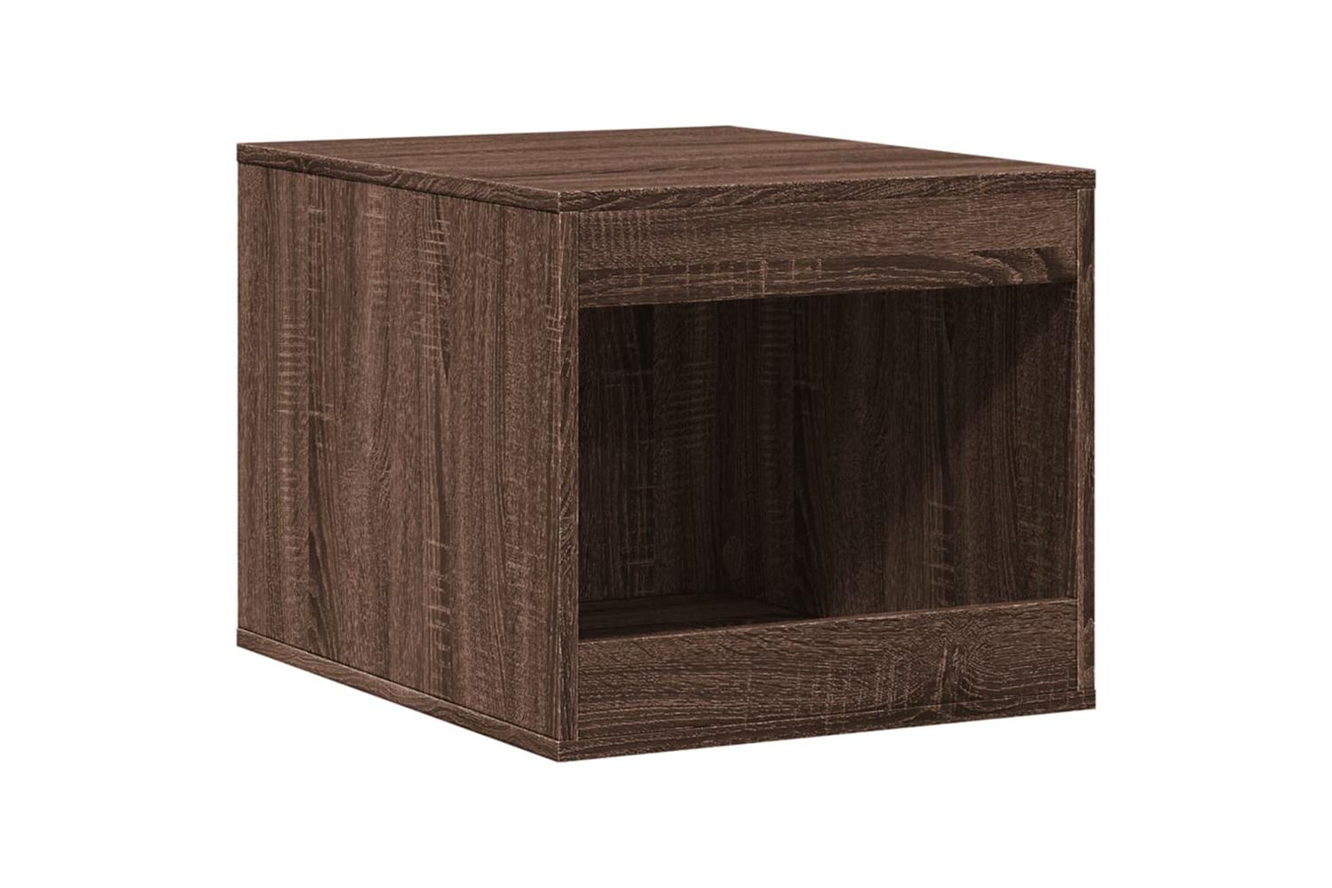 Vidaxl Cat Litter Box Enclosure Brown Oak 47x59x42 Cm Engineered Wood