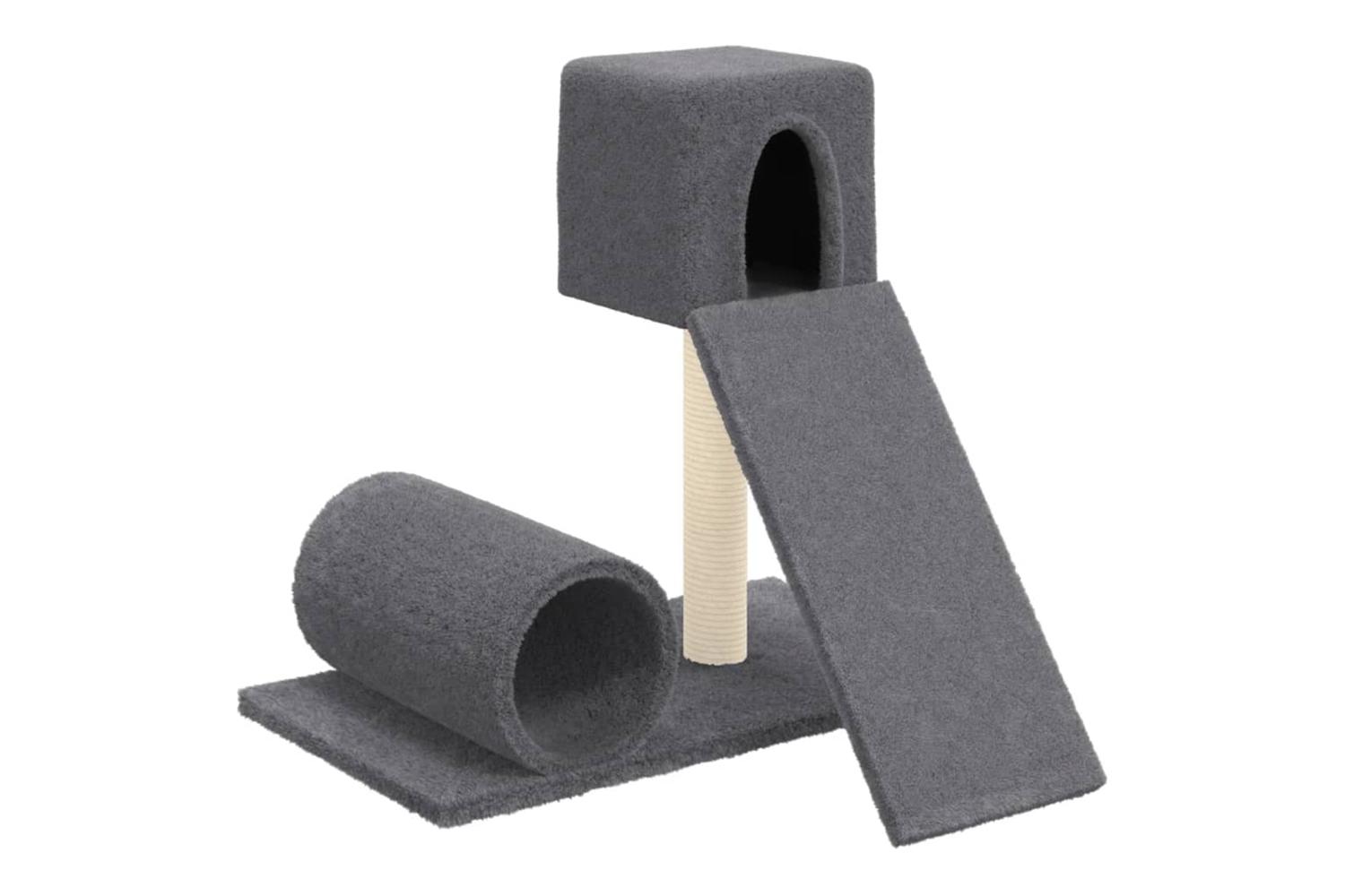 Vidaxl Cat Tree With Sisal Scratching Post Dark Grey 59 Cm
