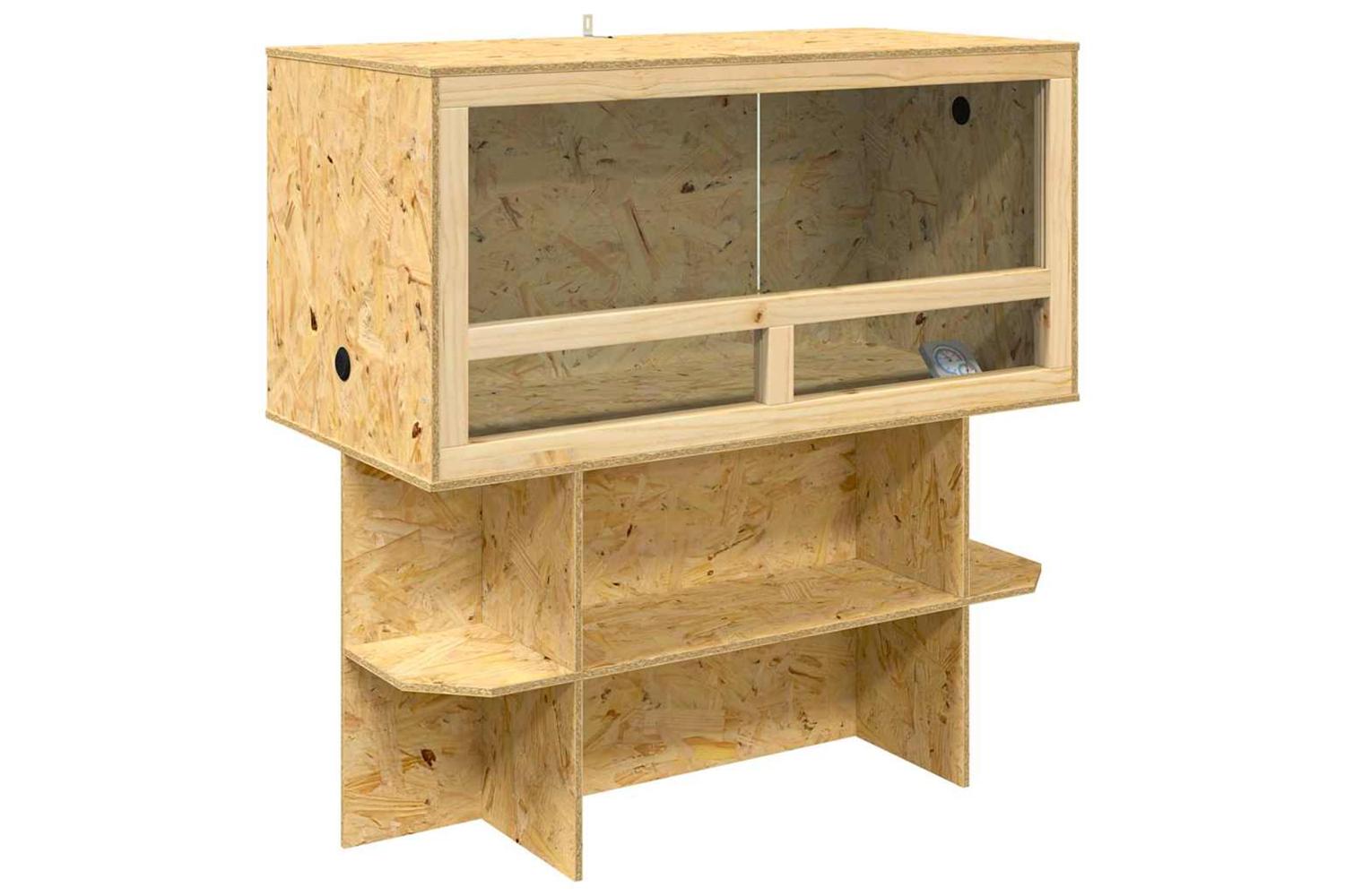 Vidaxl Terrarium Brown 100 X 50 X 100 Cm Osb