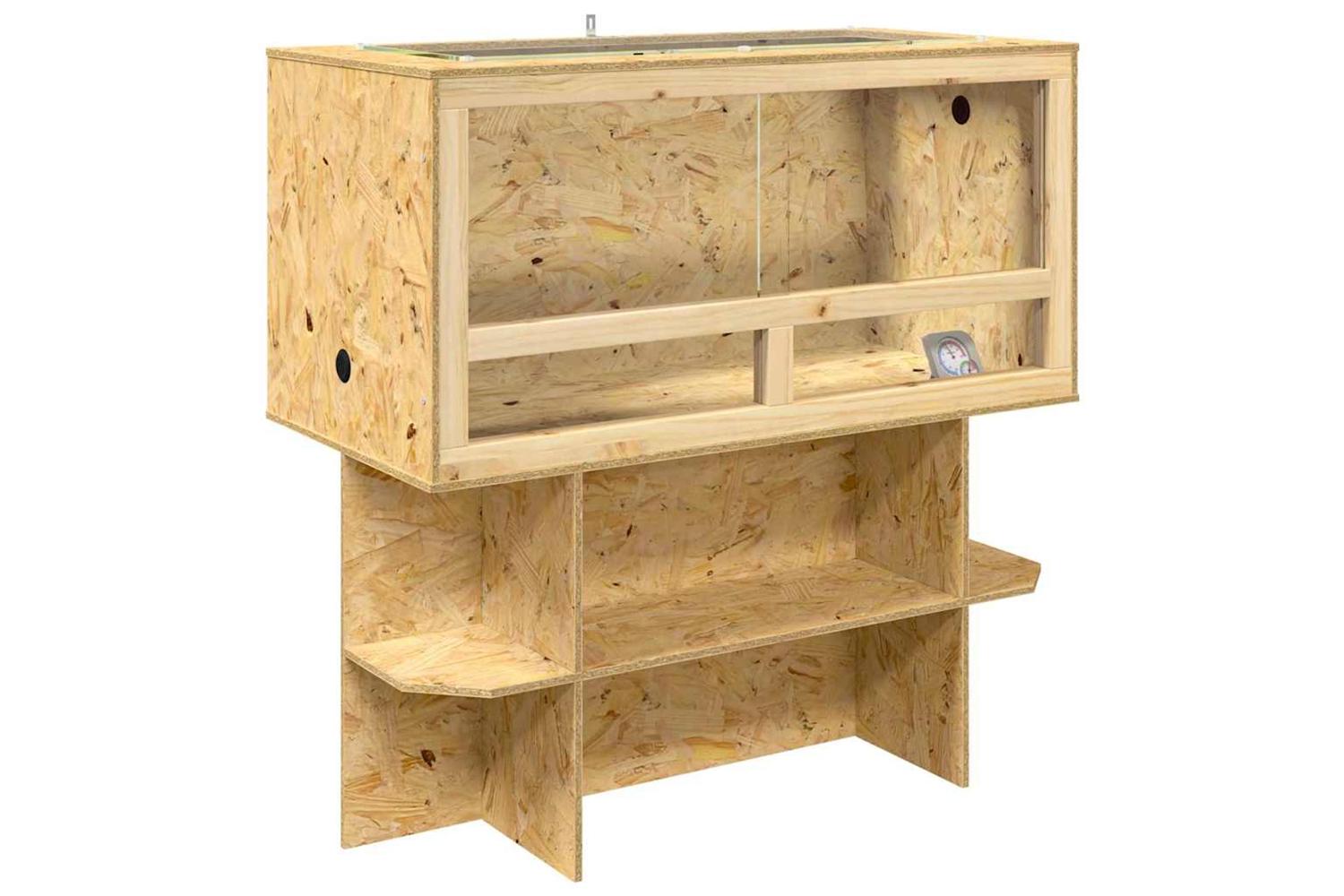 Vidaxl Terrarium Brown 100 X 50 X 100 Cm Osb