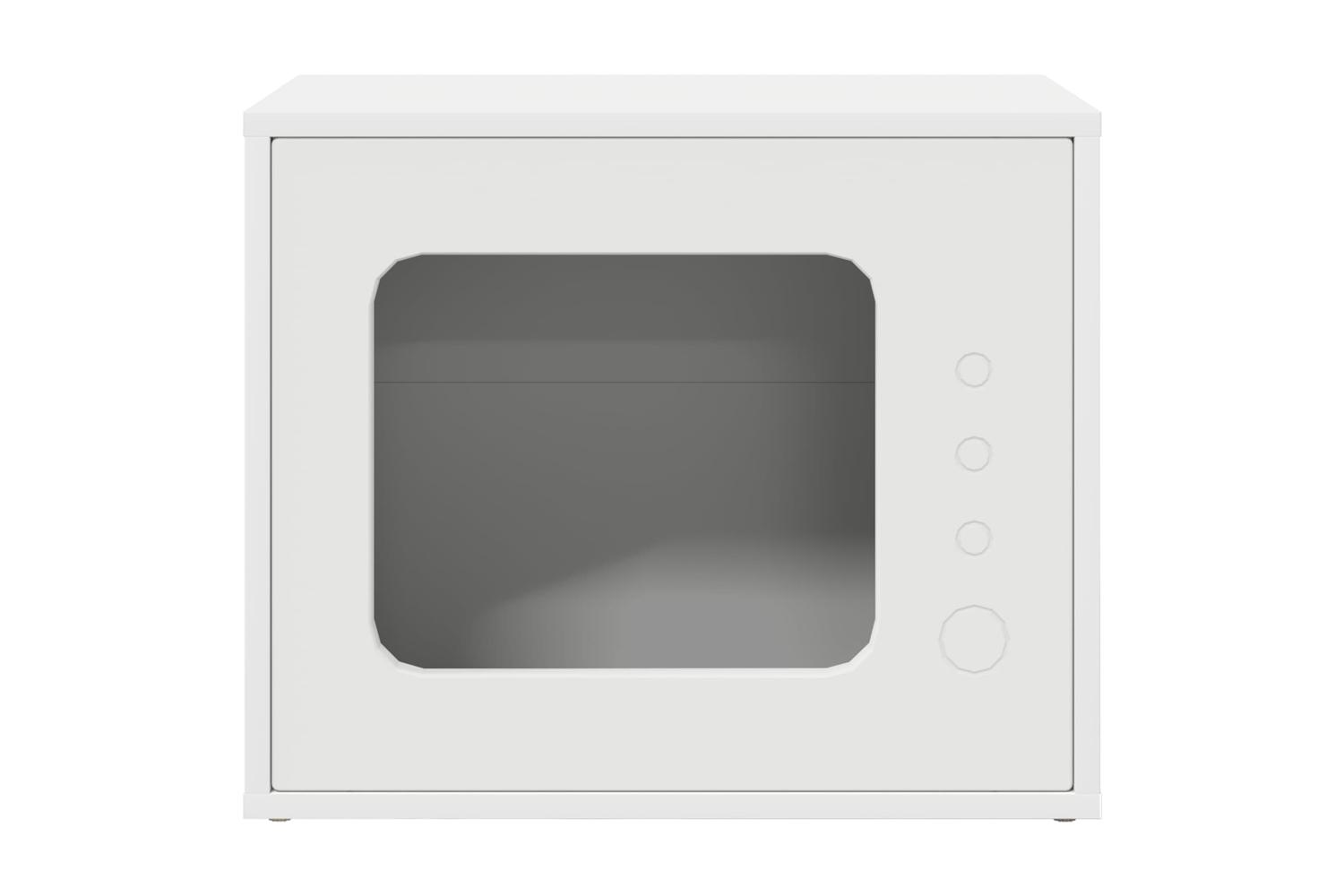 Vidaxl Cat House White 51 X 30 X 42 Cm Engineered Wood