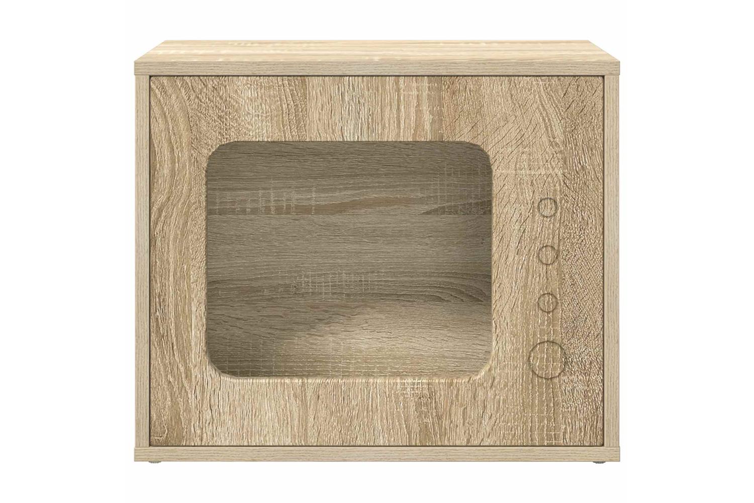 Vidaxl Cat House Sonoma 51 X 30 X 42 Cm Engineered Wood