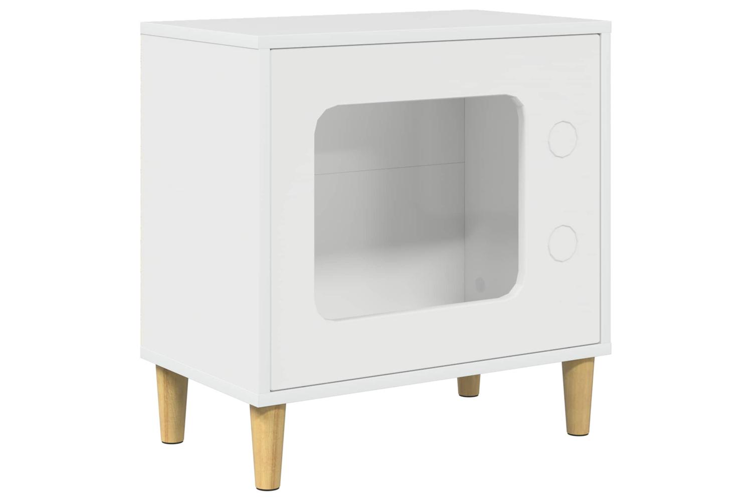 Vidaxl Cat House Gloss White 51 X 30 X 52 Cm Engineered Wood