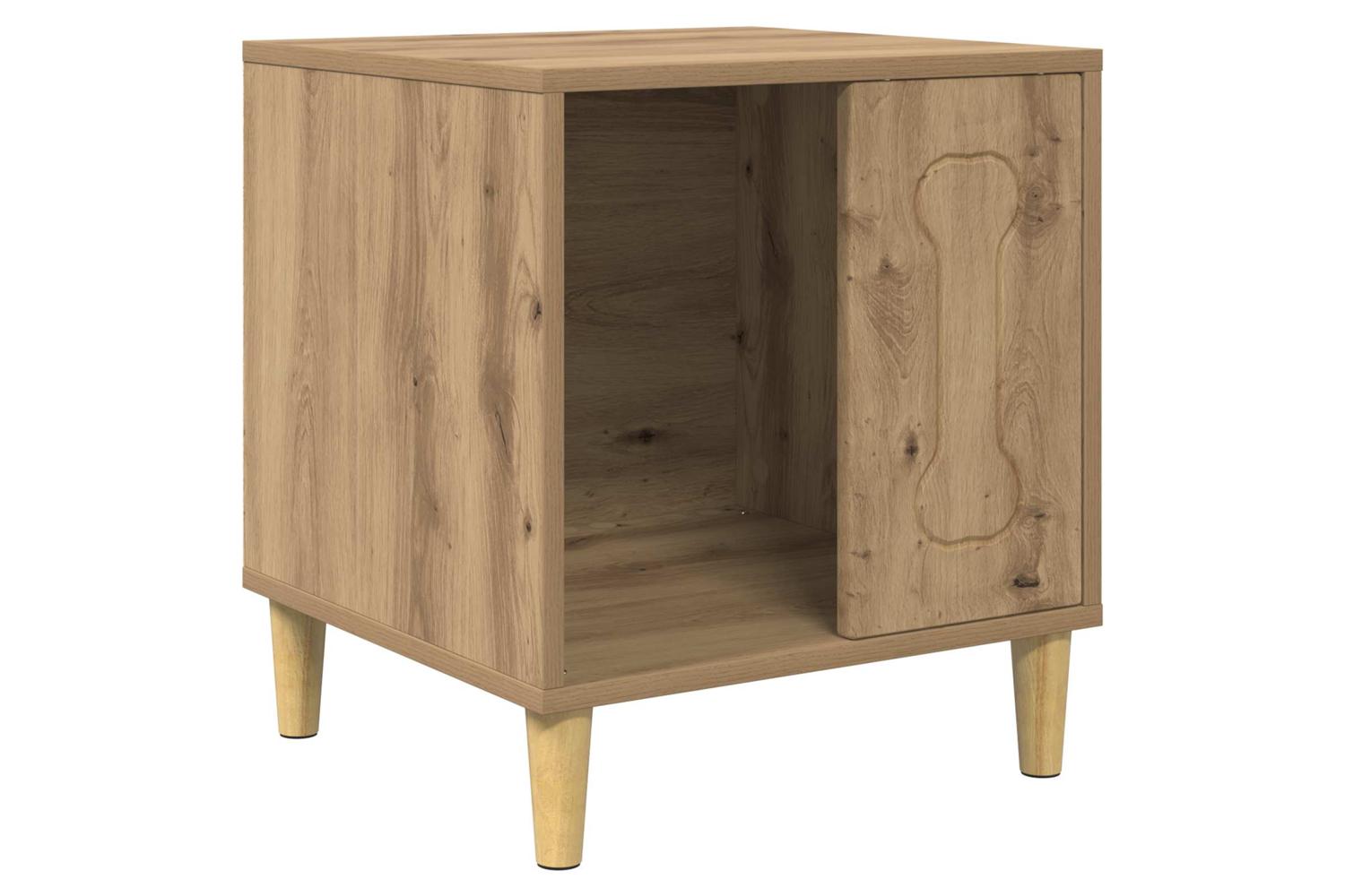 Vidaxl Dog House Artisian Oak 44 X 42 X 49 Cm Engineered Wood