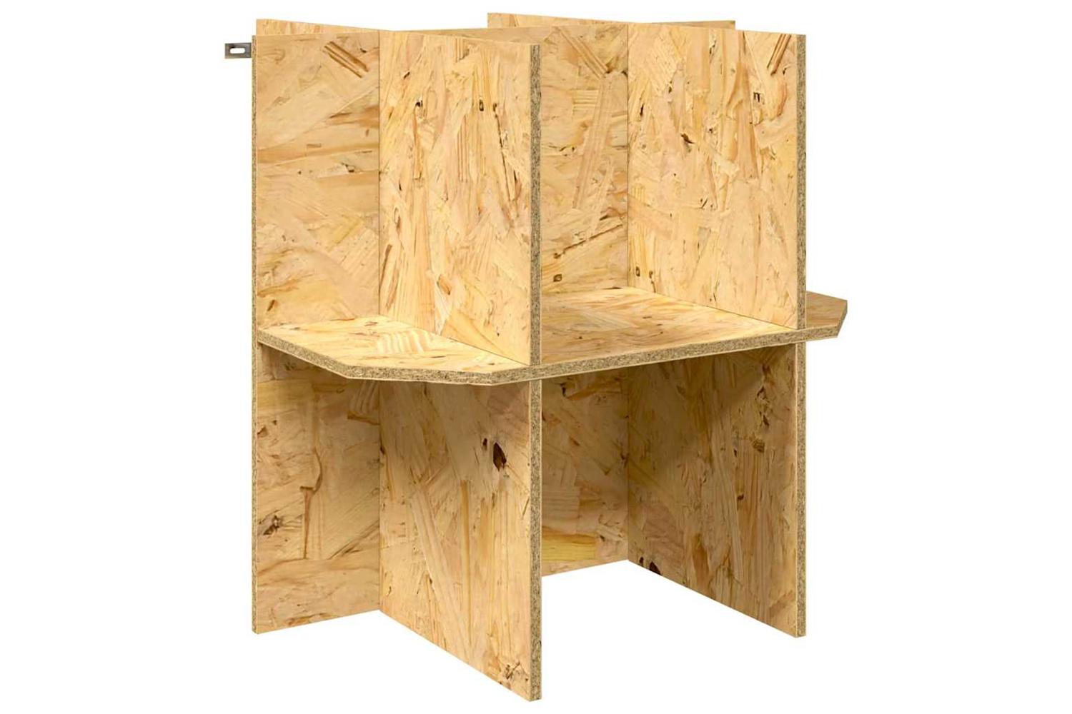 Vidaxl Terrarium Base Brown 50 X 50 X 50 Cm Osb