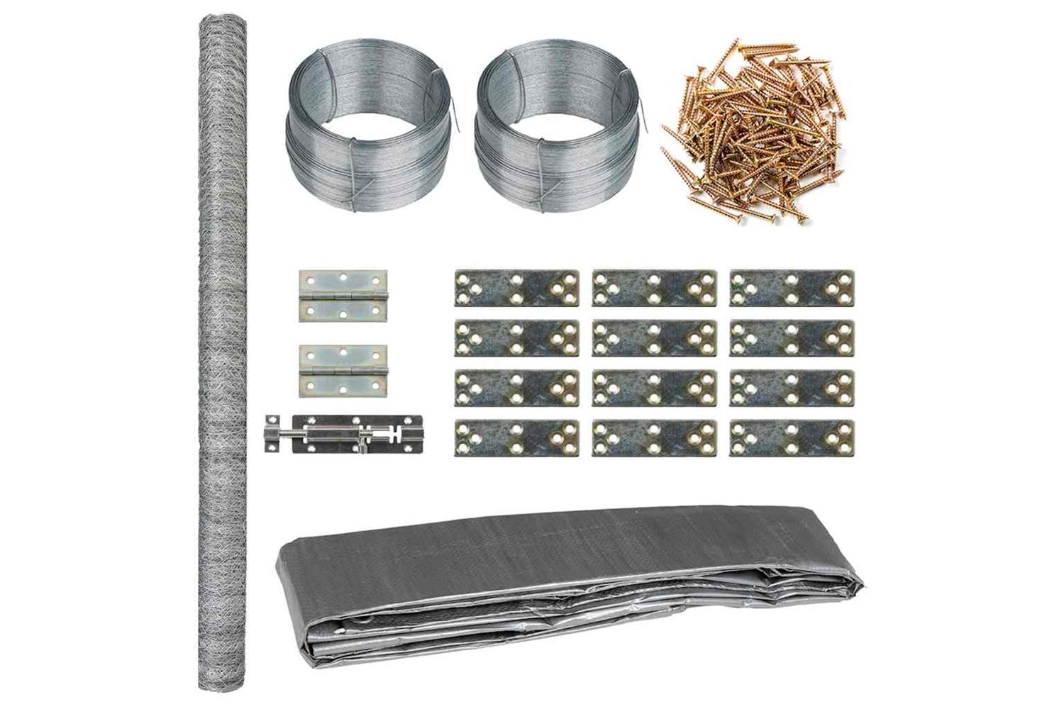 Vidaxl Chicken Cage 6x15x2 M Steel