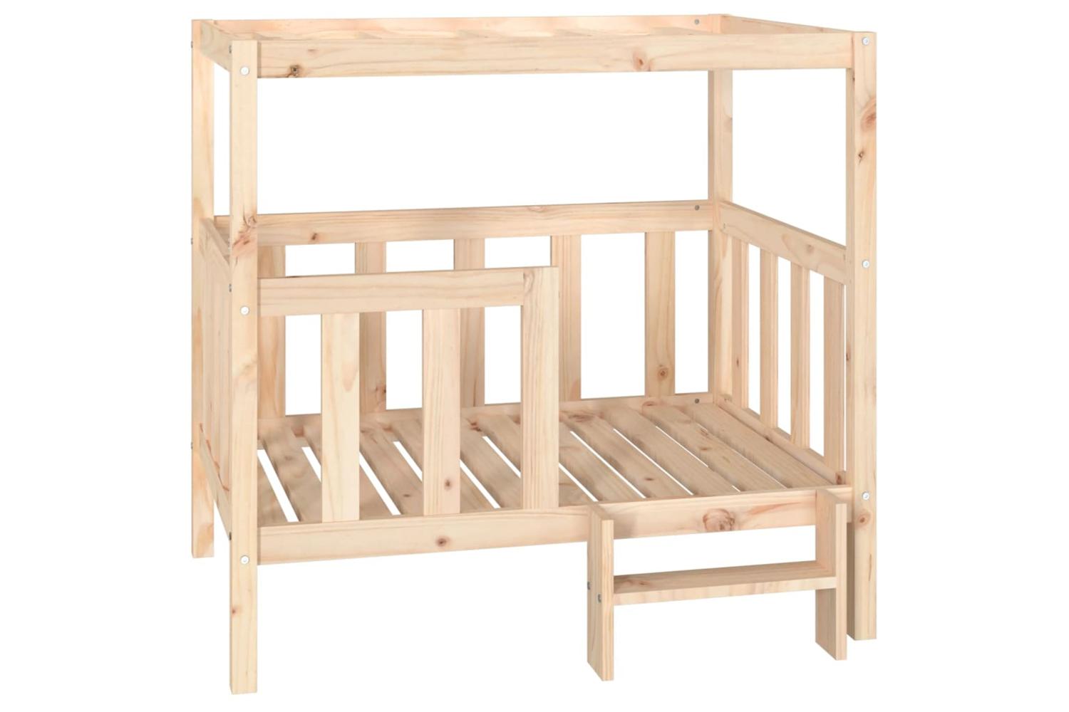 Vidaxl Dog Bed 1055x835x100 Cm Solid Wood Pine