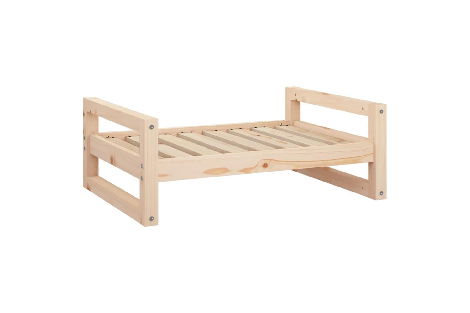 Vidaxl Dog Bed 755x555x28 Cm Solid Pine Wood