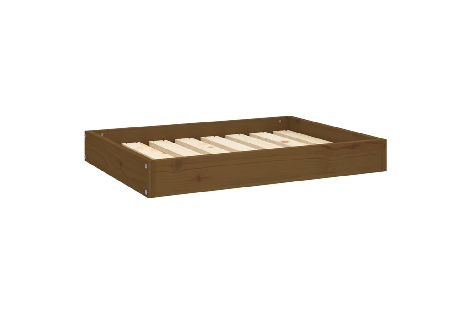 Vidaxl Dog Bed Honey Brown 715x54x9 Cm Solid Wood Pine