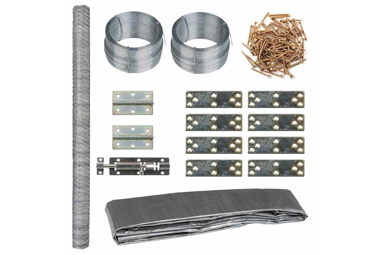 Vidaxl Chicken Cage 45x15x2 M Steel