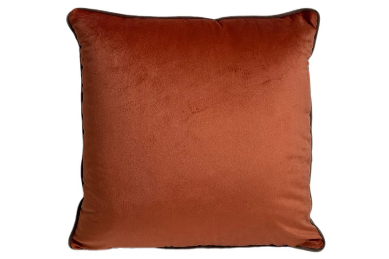 Paul Moneypenny Buckle-Up Cushion | Orange | 45 x 45 cm