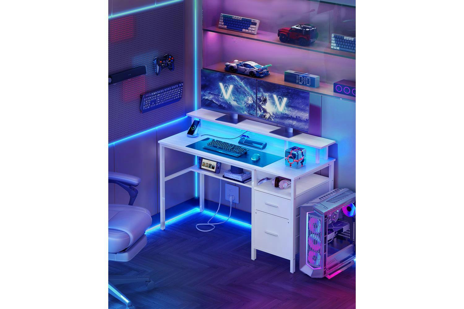 Computer Desk | Home Office Desk | Steel Frame | Standard Size