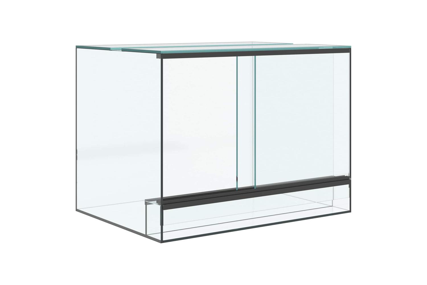 Vidaxl Reptile And Amphibian Habitats White 40 X 30 X 30 Cm Glass