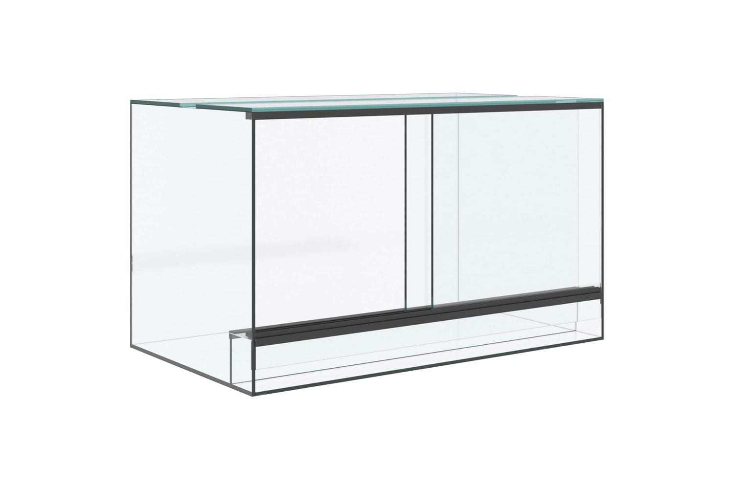Vidaxl Reptile And Amphibian Habitats White 50 X 30 X 30 Cm Glass