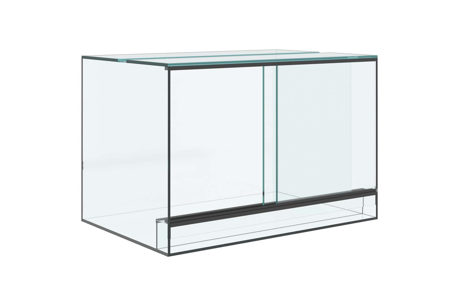 Vidaxl Reptile And Amphibian Habitats White 60 X 40 X 40 Cm Glass