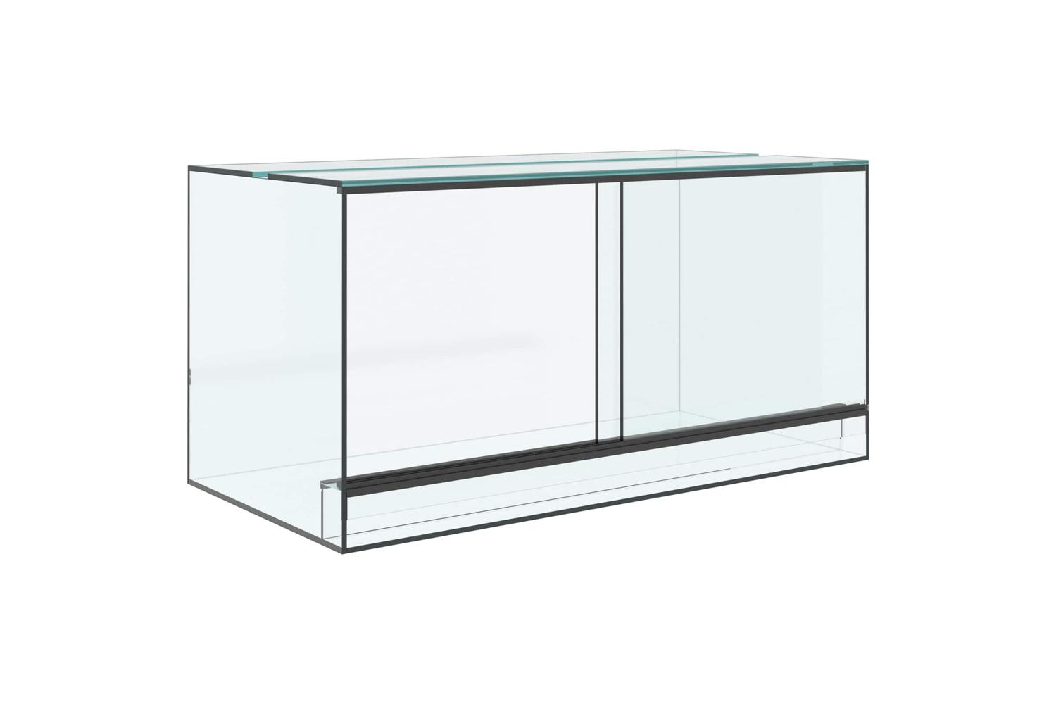 Vidaxl Reptile And Amphibian Habitats White 80 X 40 X 40 Cm Glass