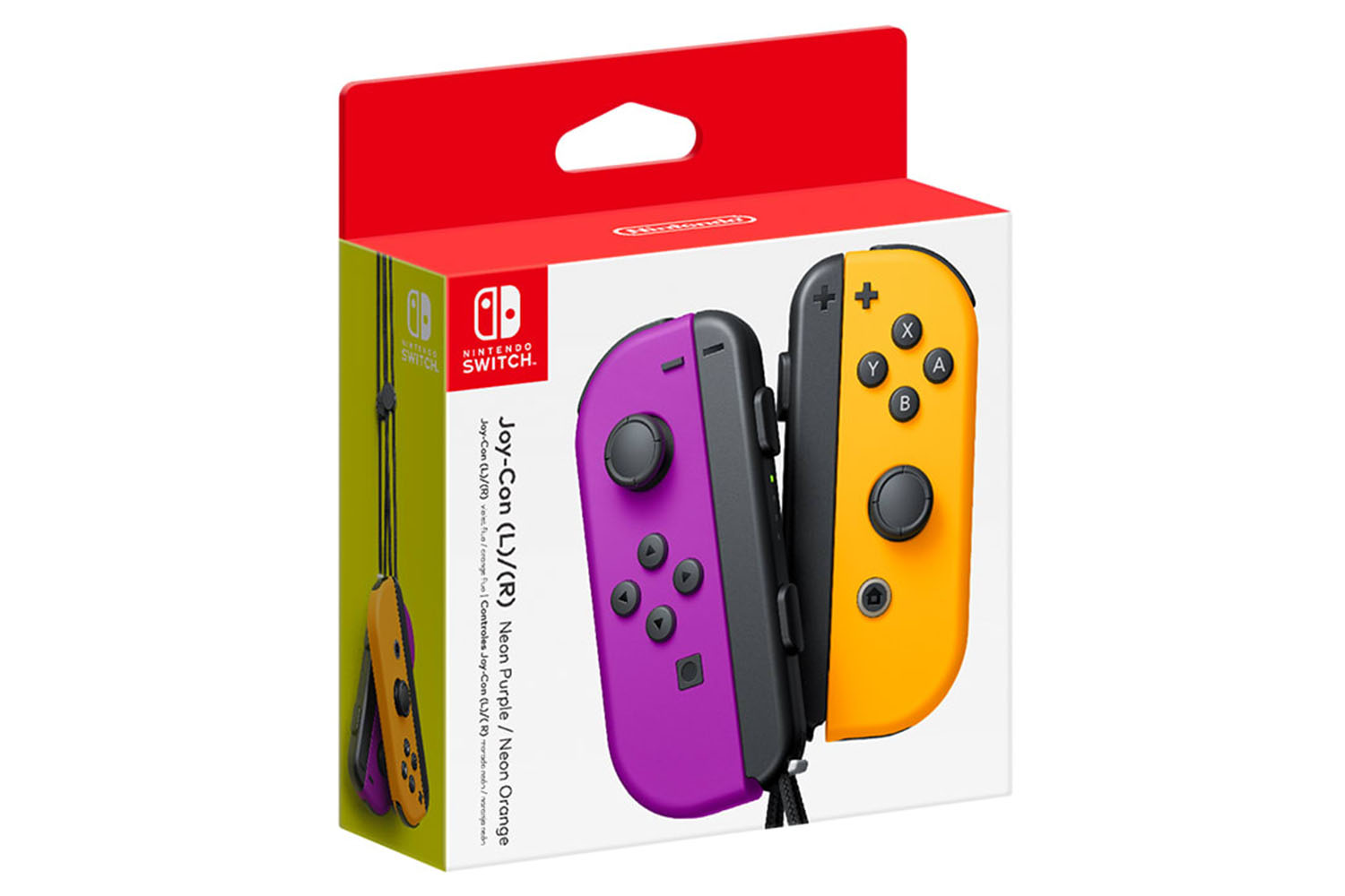 Nintendo Switch 2 Joy-Con Controller Pair | Neon Purple & Neon Orange