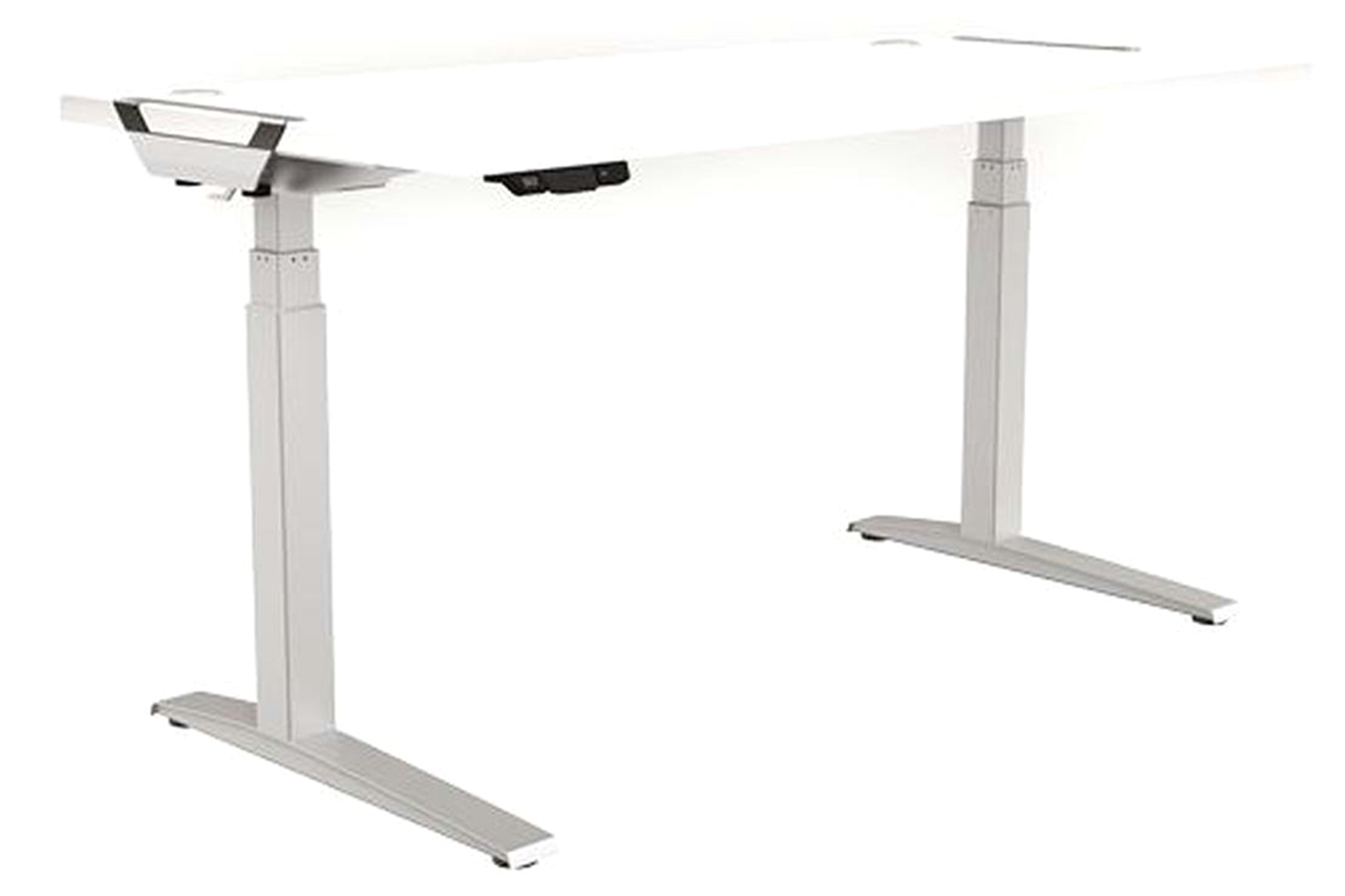 Levado Office Desk | Height Adjustable | 140 Cm | White