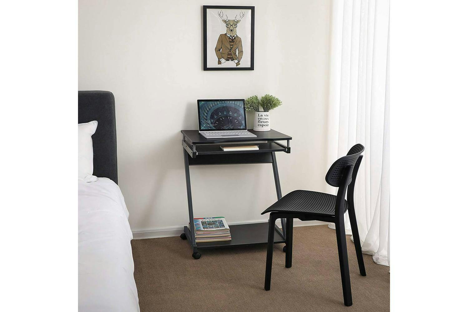 Computer Desk | Computer Desk | Steel Pipe And Chipboard | 60 X 48 Cm