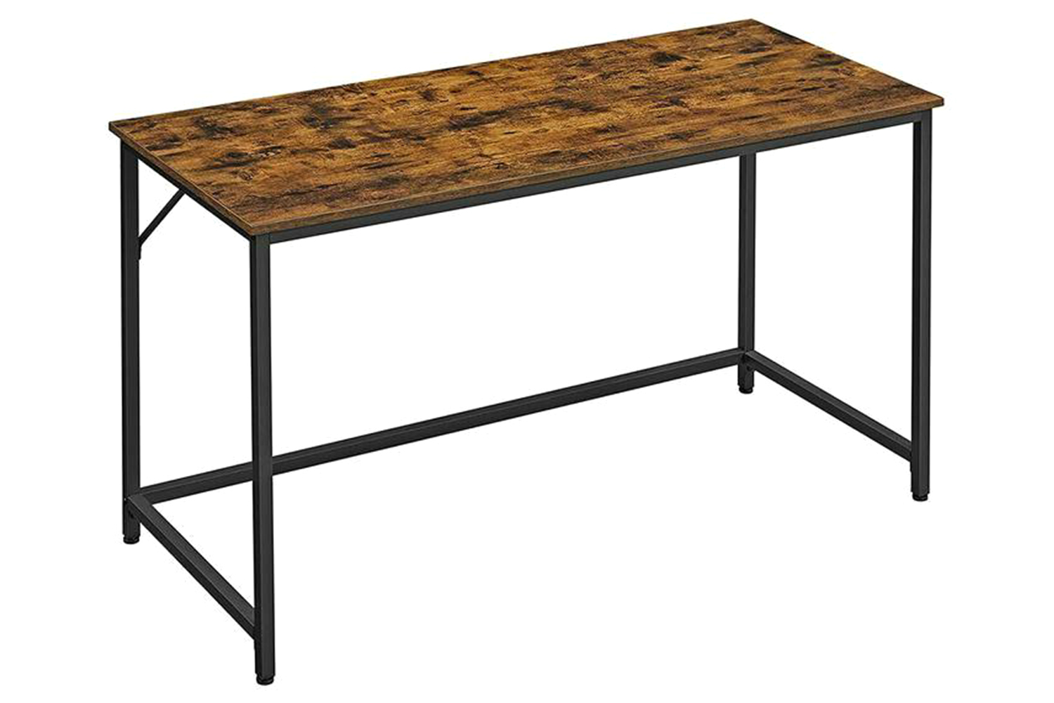 Computer Desk | Home Office Desk | Particleboard And Steel | 140 X 60 Cm