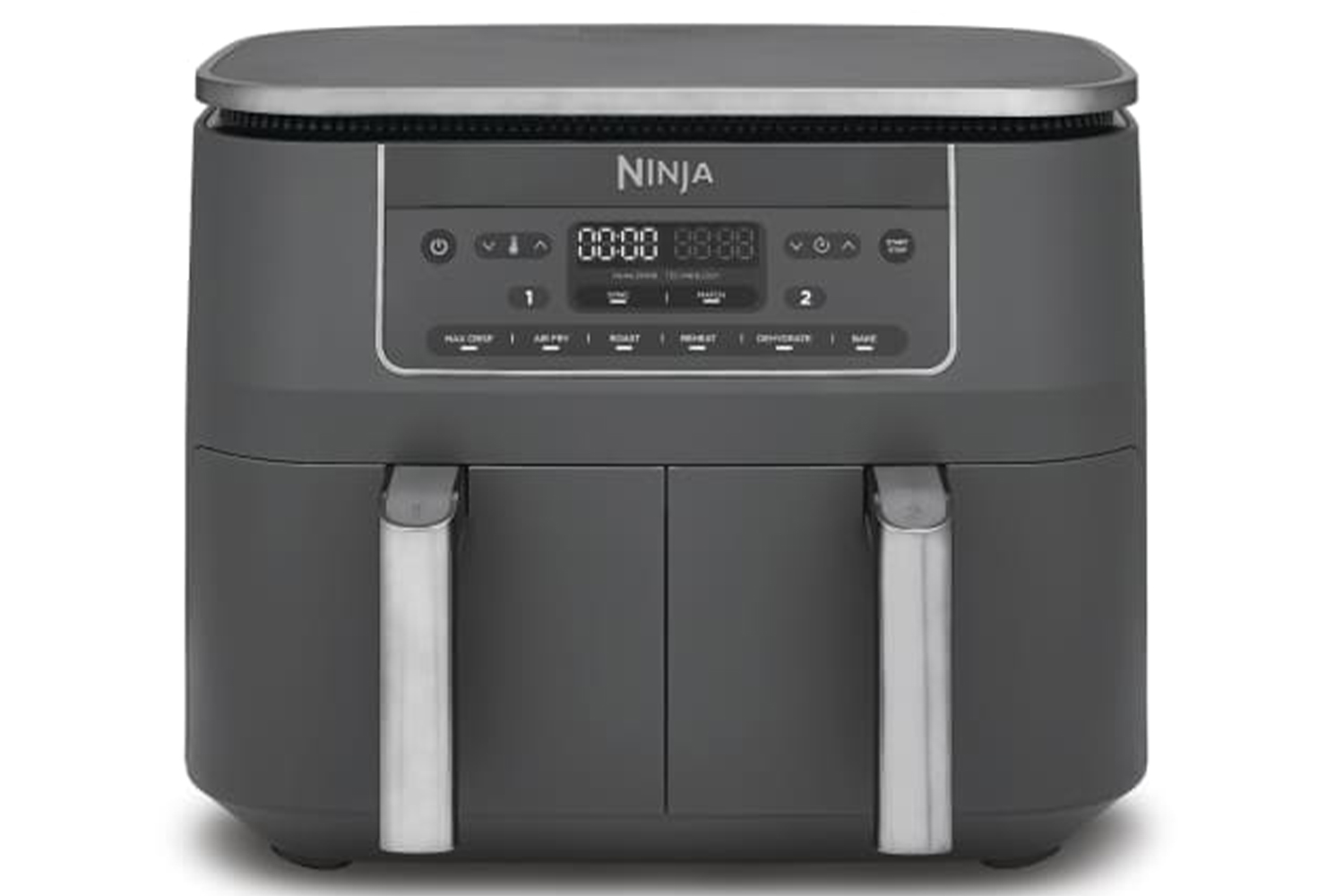 Ninja 6-in-1 Dual Zone Air Fryer | DZ300UK | Gun Metal Grey