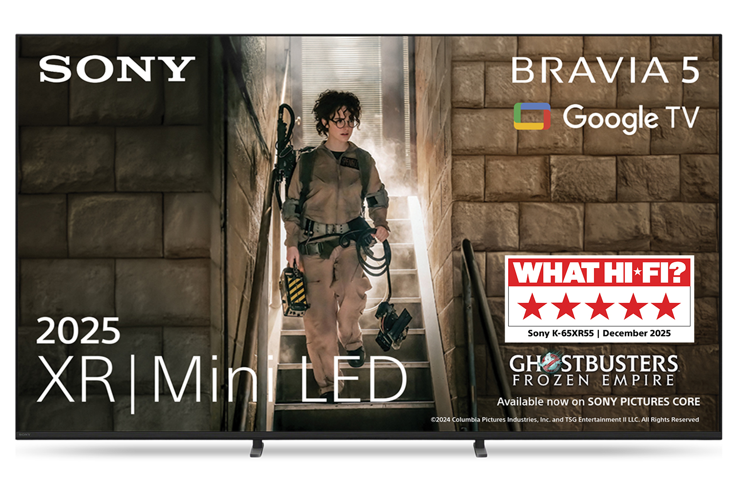 Sony 98" BRAVIA 5 Mini LED TV (2025) | K98XR55BP.UKA