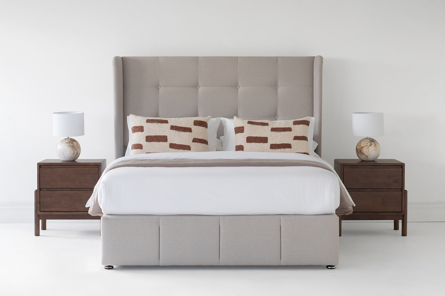 Briody | Bennett Winged Headboard | Single | 3ft | Colour Options