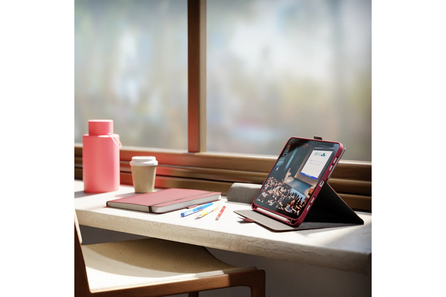 Cygnett iPad 11" Protective Case with Pencil Holder | Red