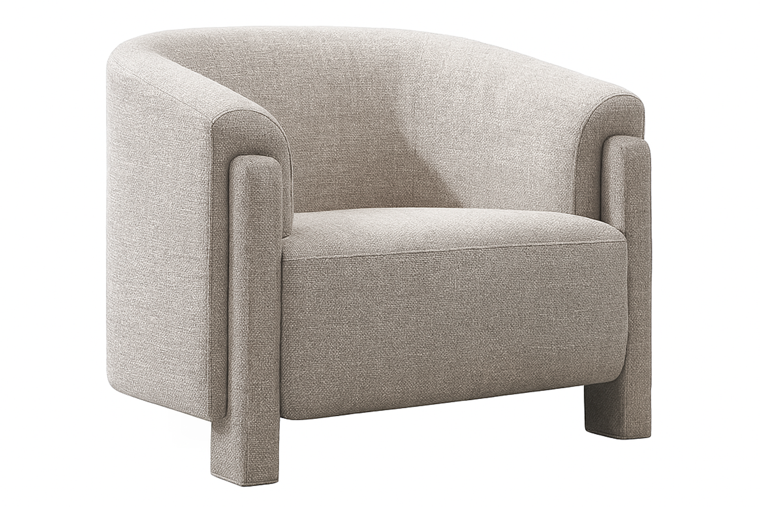 Flora Accent Chair | Beige