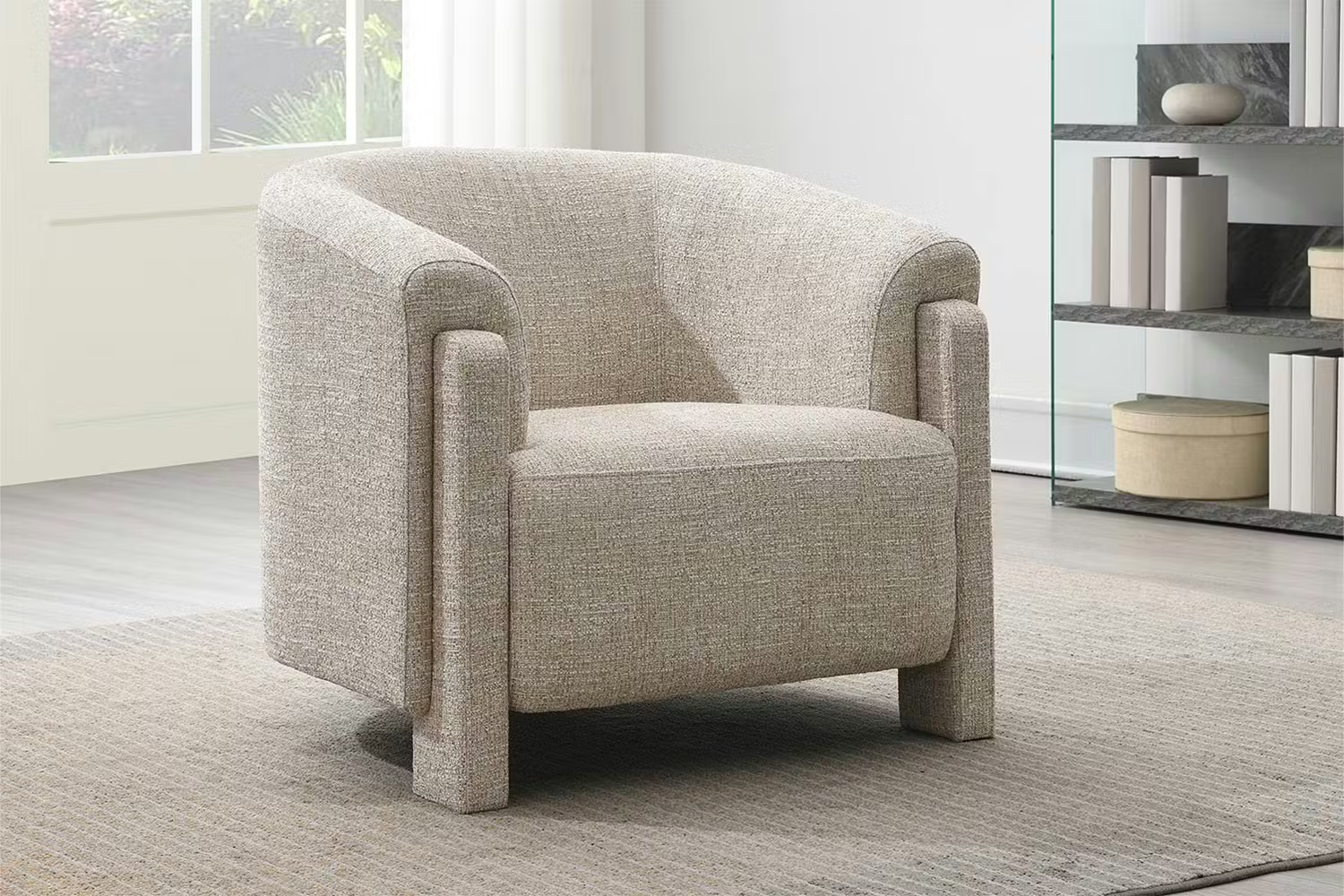 Flora Accent Chair | Beige