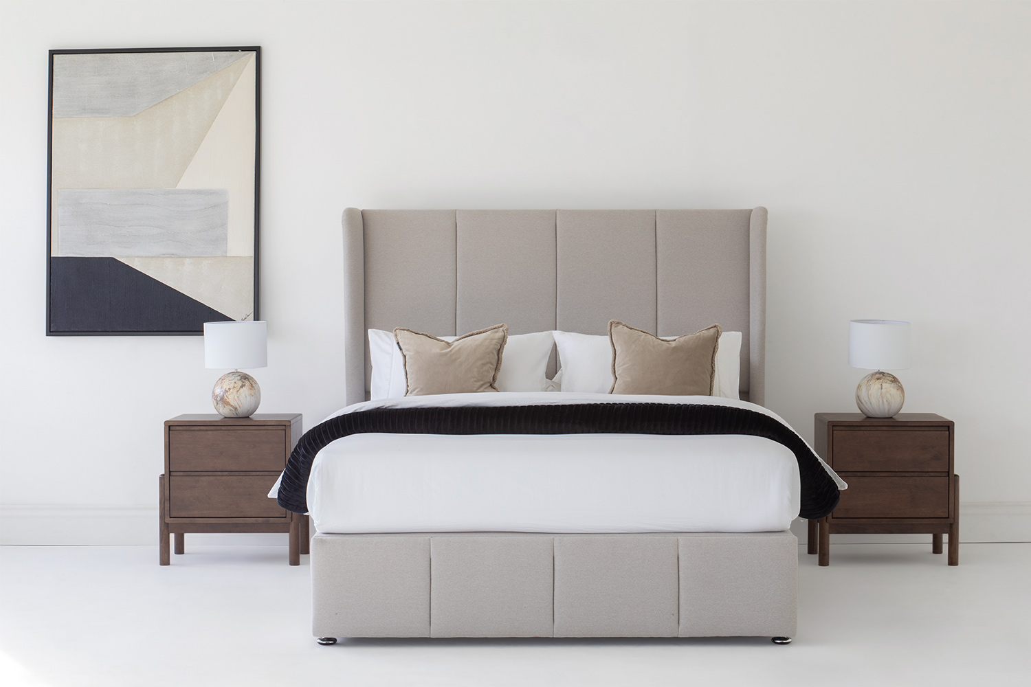 Briody | Osprey Winged Headboard | Single | 3ft | Colour Options