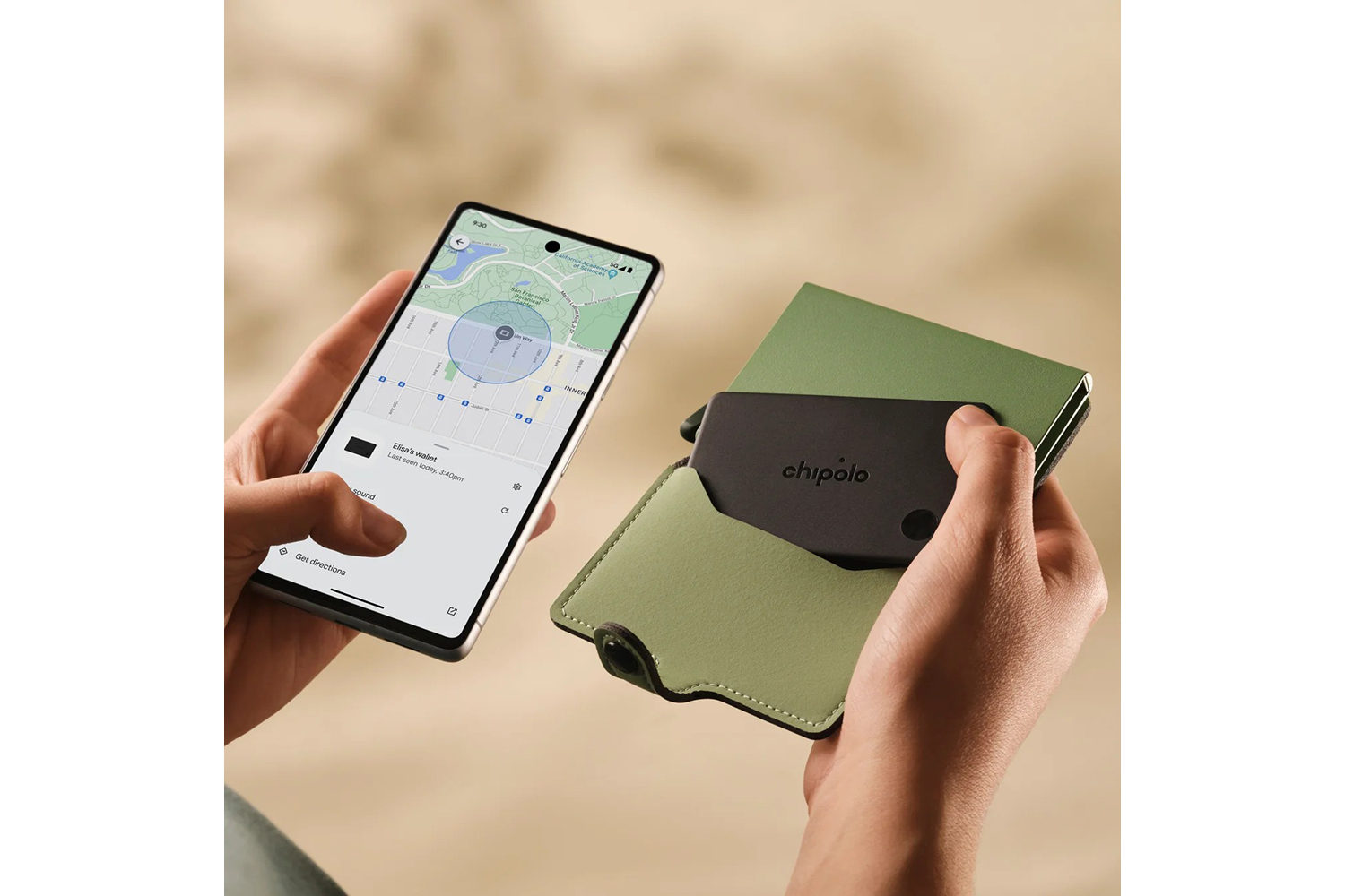 Chipolo Smart Card | Charcoal