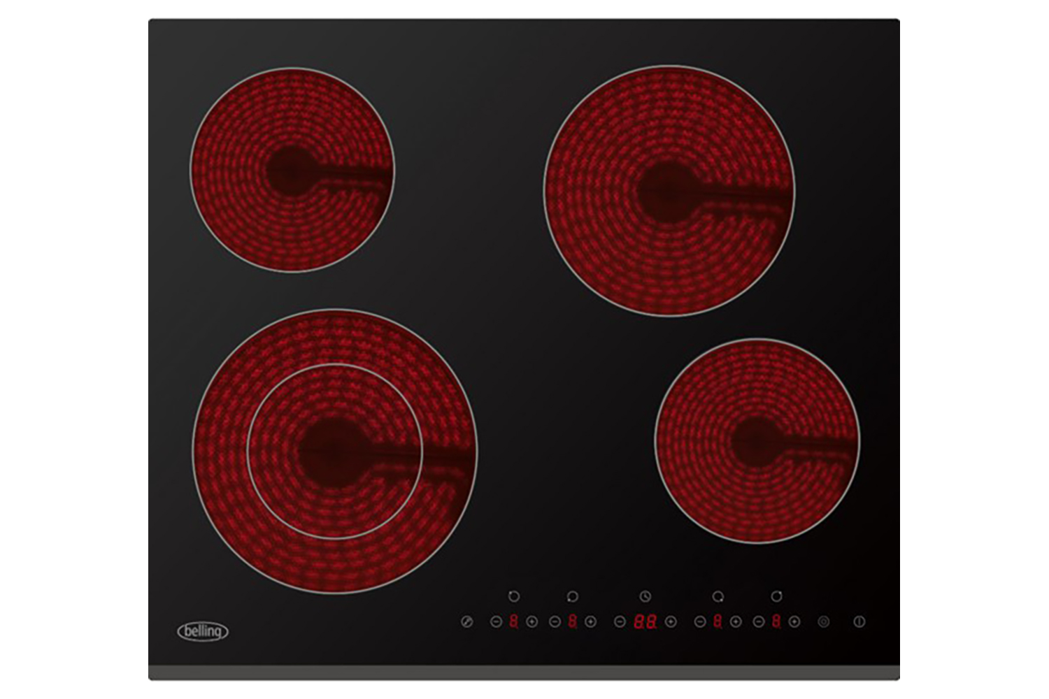 Belling 60cm Built-in Ceramic Hob | BCH61TB