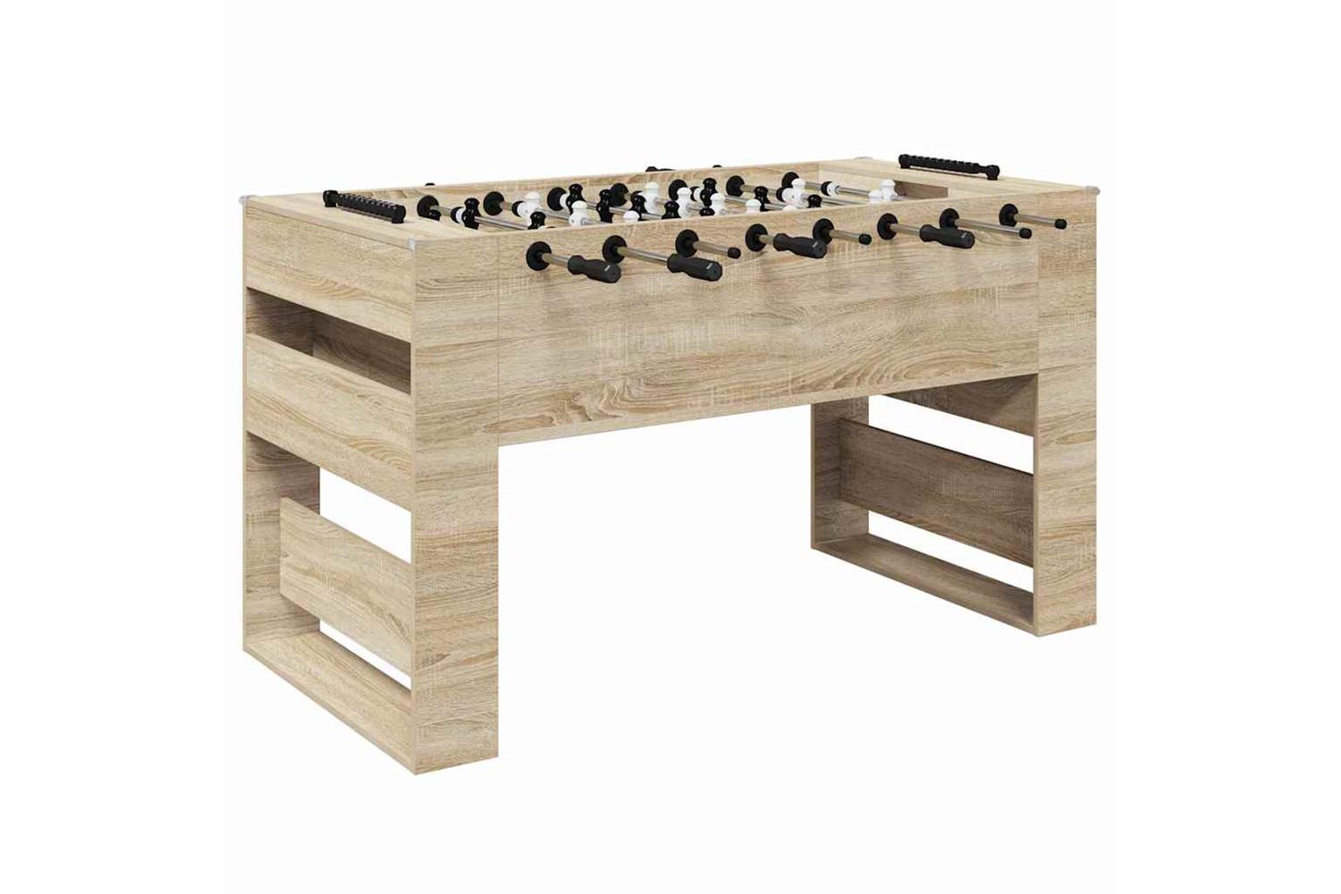 Vidaxl Football Table Sonoma Oak 146.5 X 74 X 85 Cm Engineered Wood