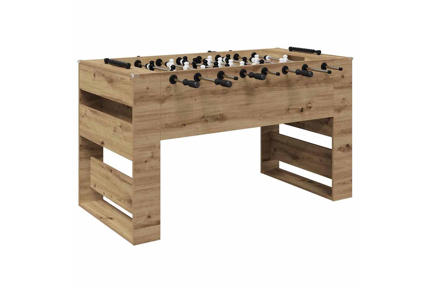 Vidaxl Football Table Artisan Oak 146.5 X 74 X 85 Cm Engineered Wood