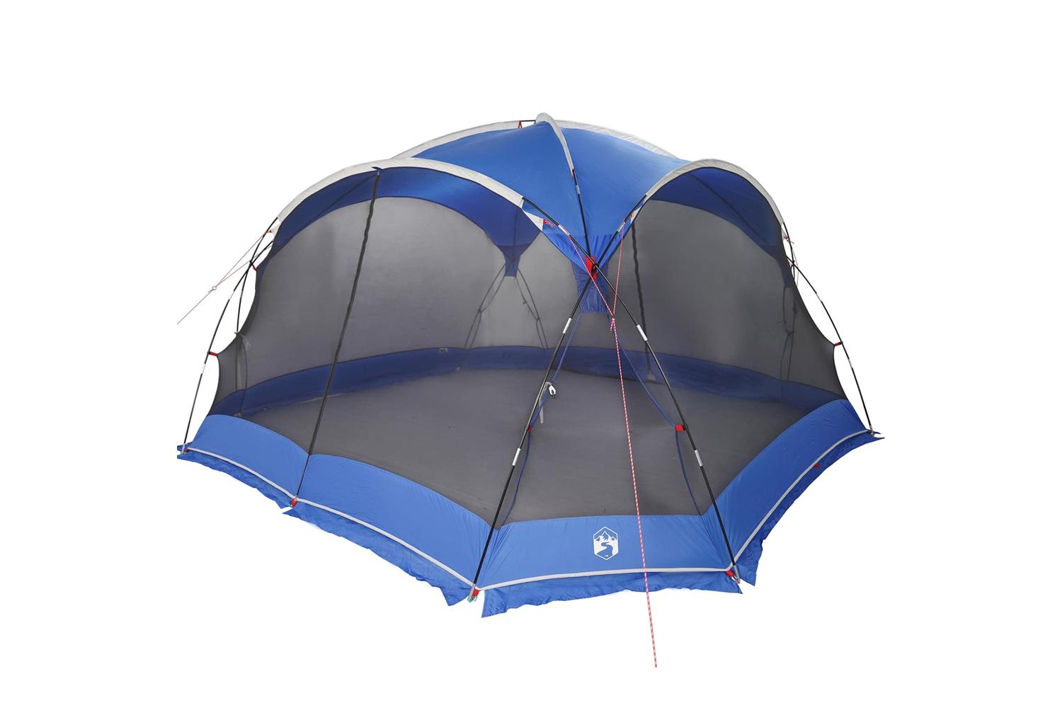 Vidaxl Mosquito Tent With Roof Azure Blue 434 X 434 X 230 Cm