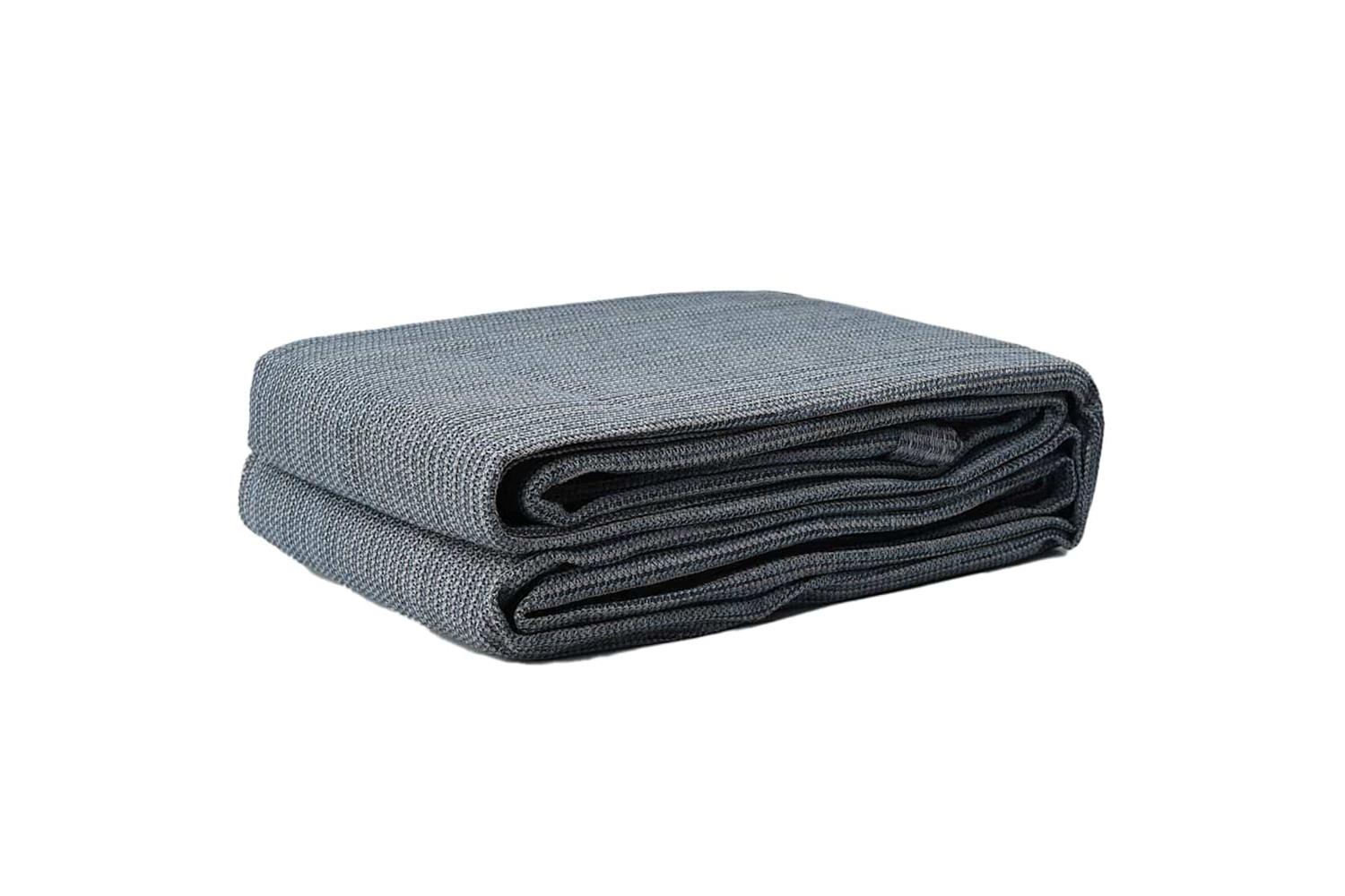 Vidaxl Tent Carpet Folding Blue And Grey 200 X 250 Cm Polyethylene